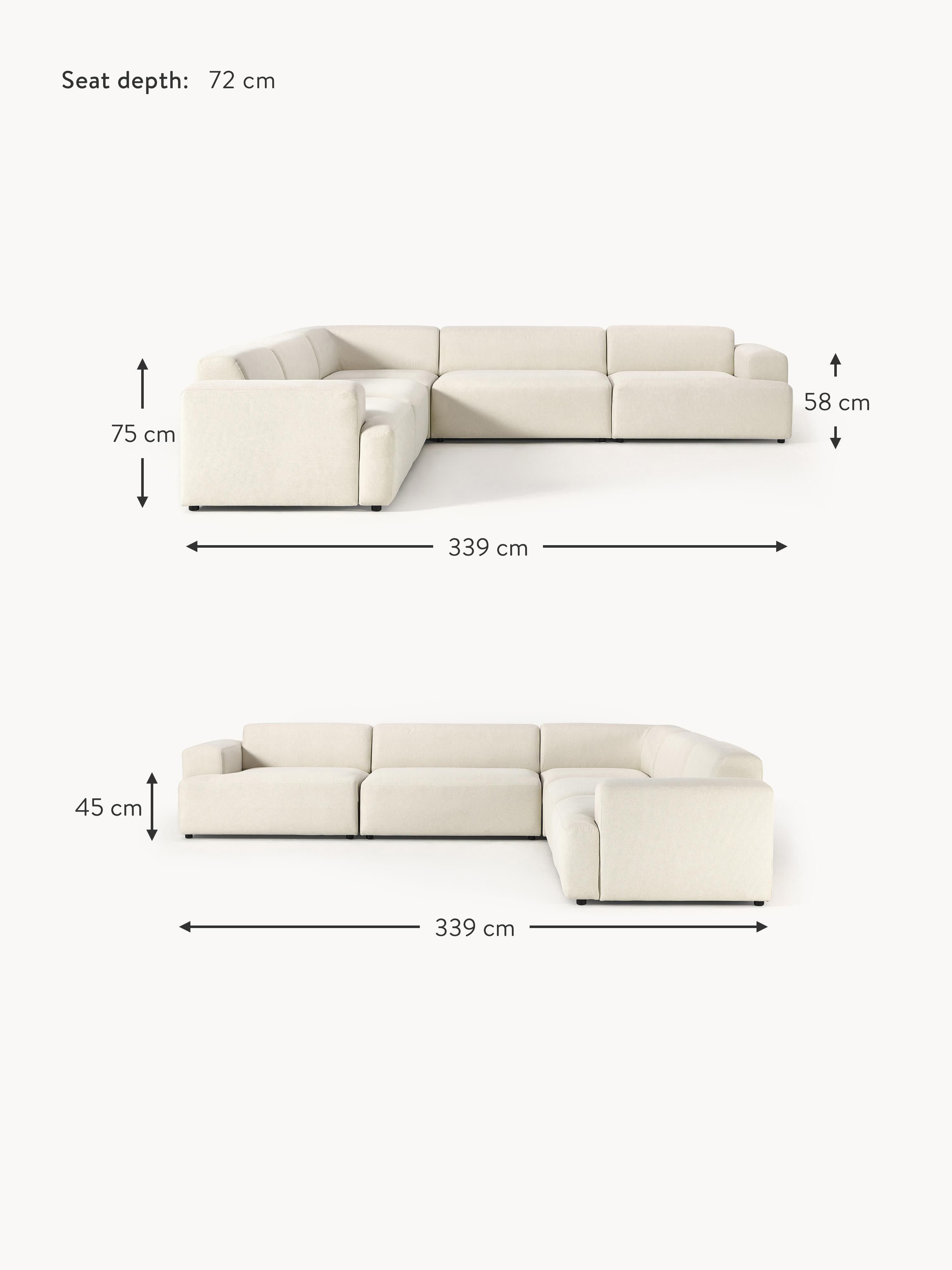 Melva Corner Sofa (4-seater)