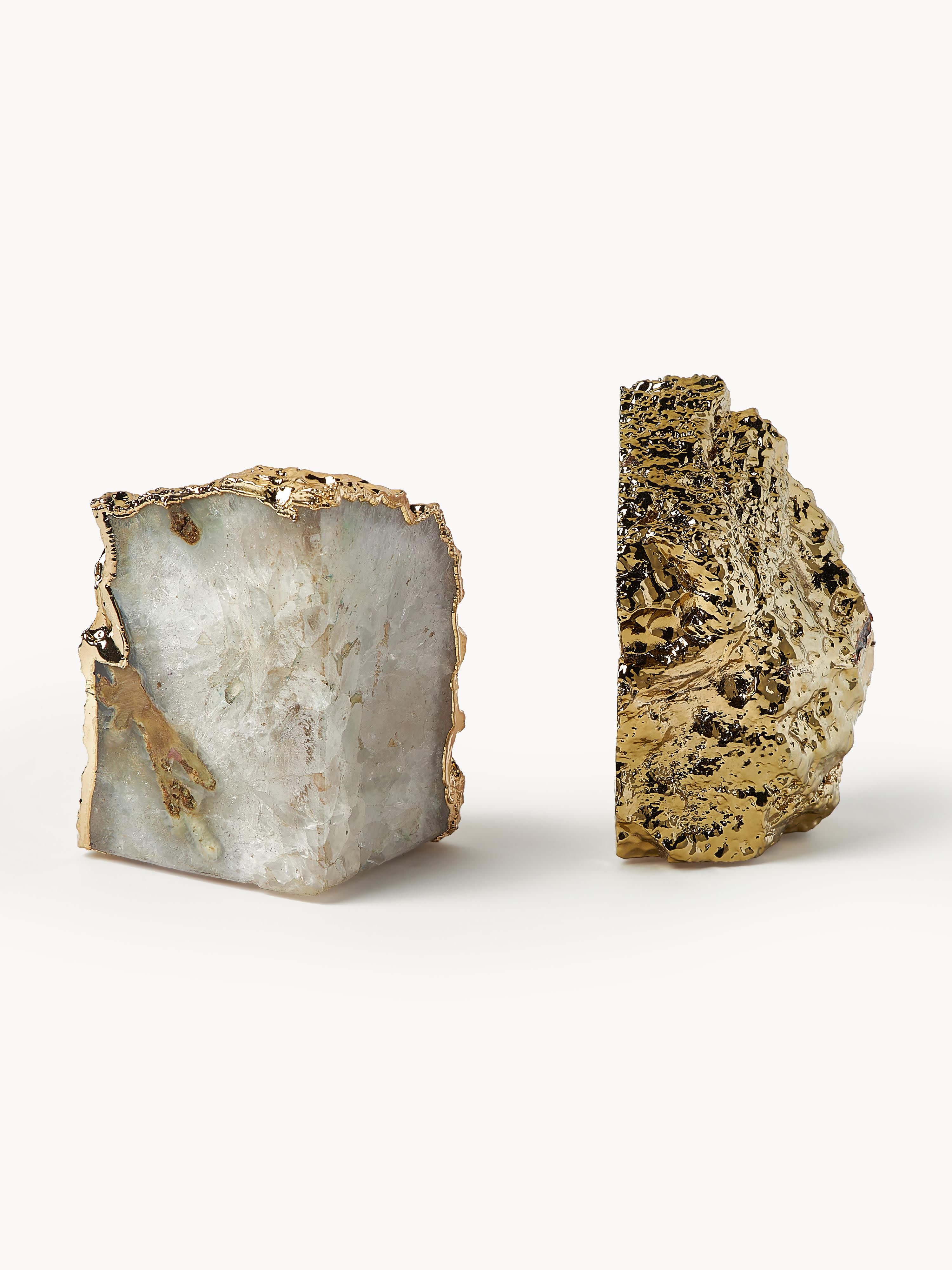 Sedona Quartz Bookends, Set of 2