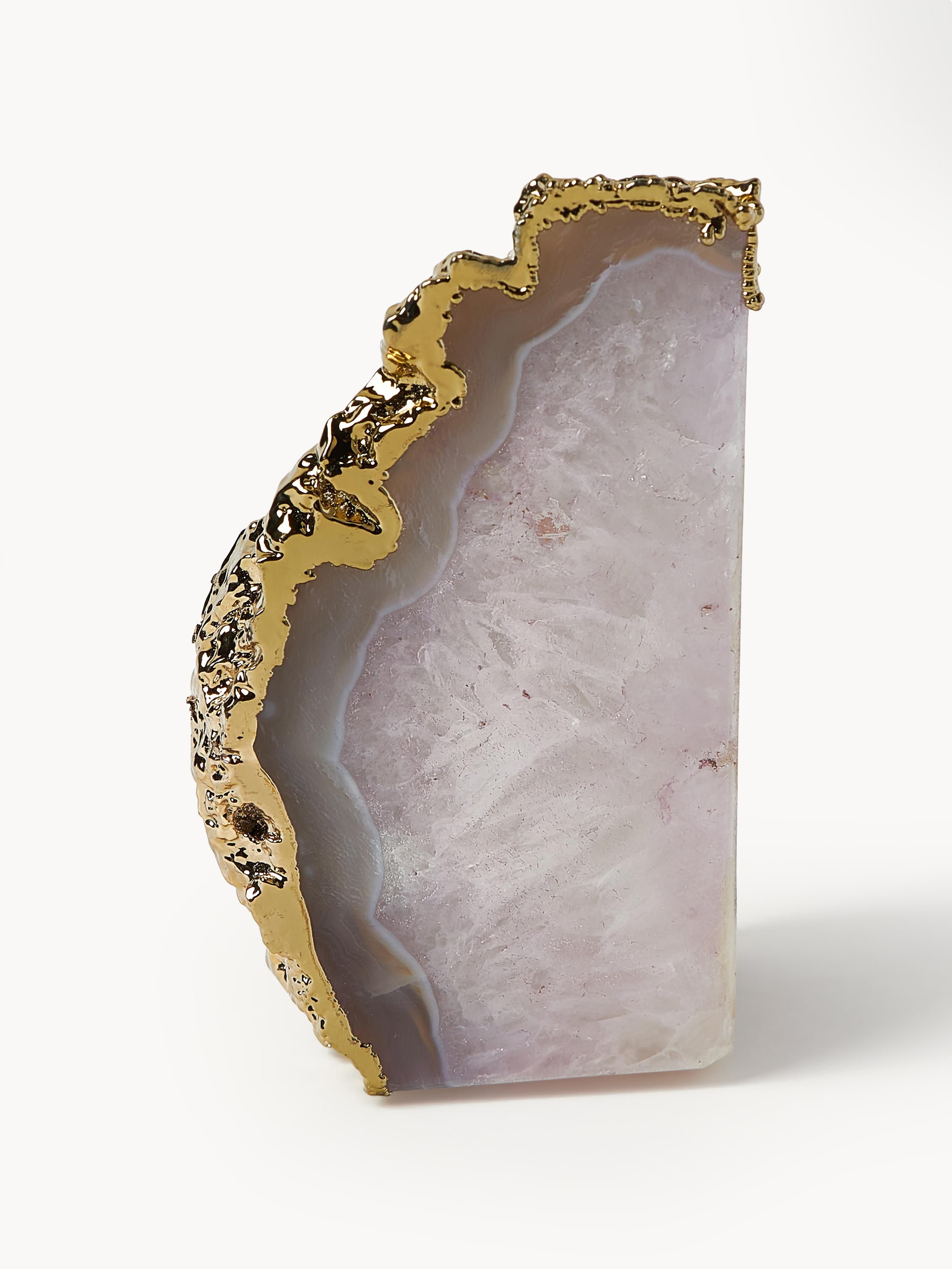 Sedona Quartz Bookends, Set of 2