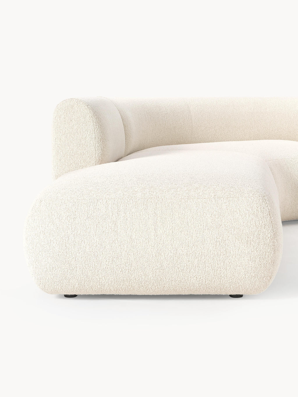 Sofia Modular Bouclé Corner Sofa (4-seater)