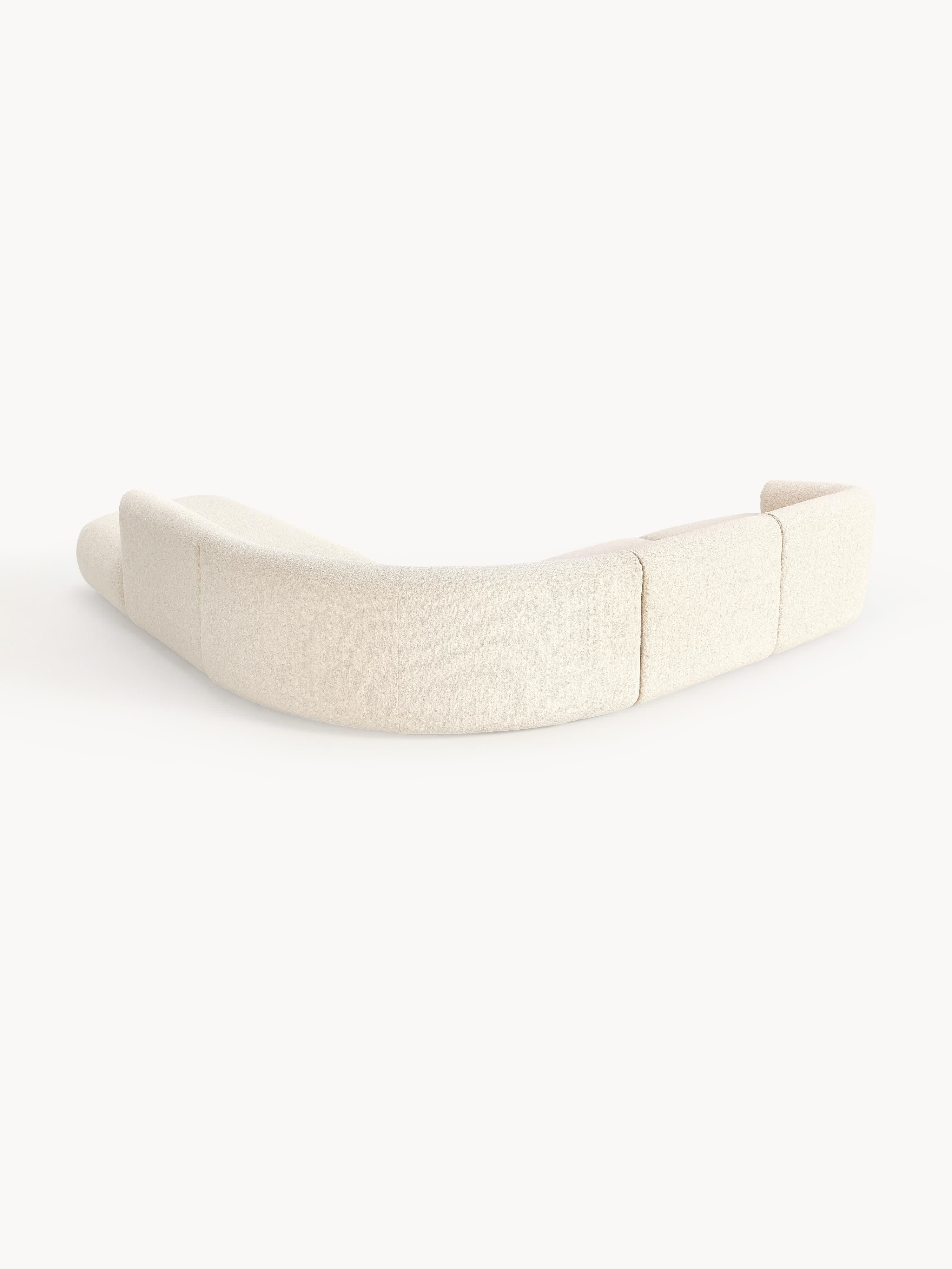 Sofia Modular Bouclé Corner Sofa (4-seater)