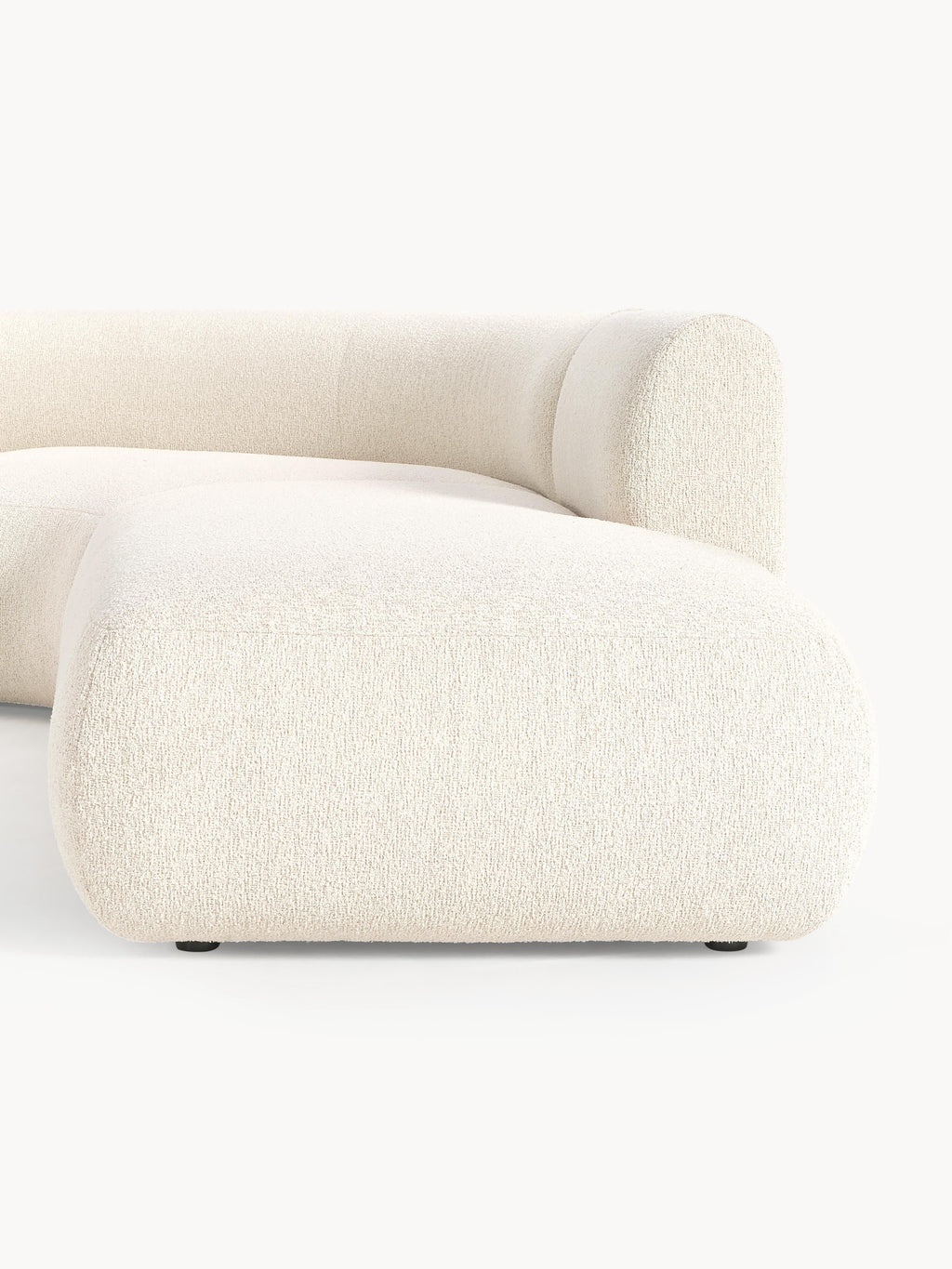 Sofia Modular Bouclé Corner Sofa (4-seater)