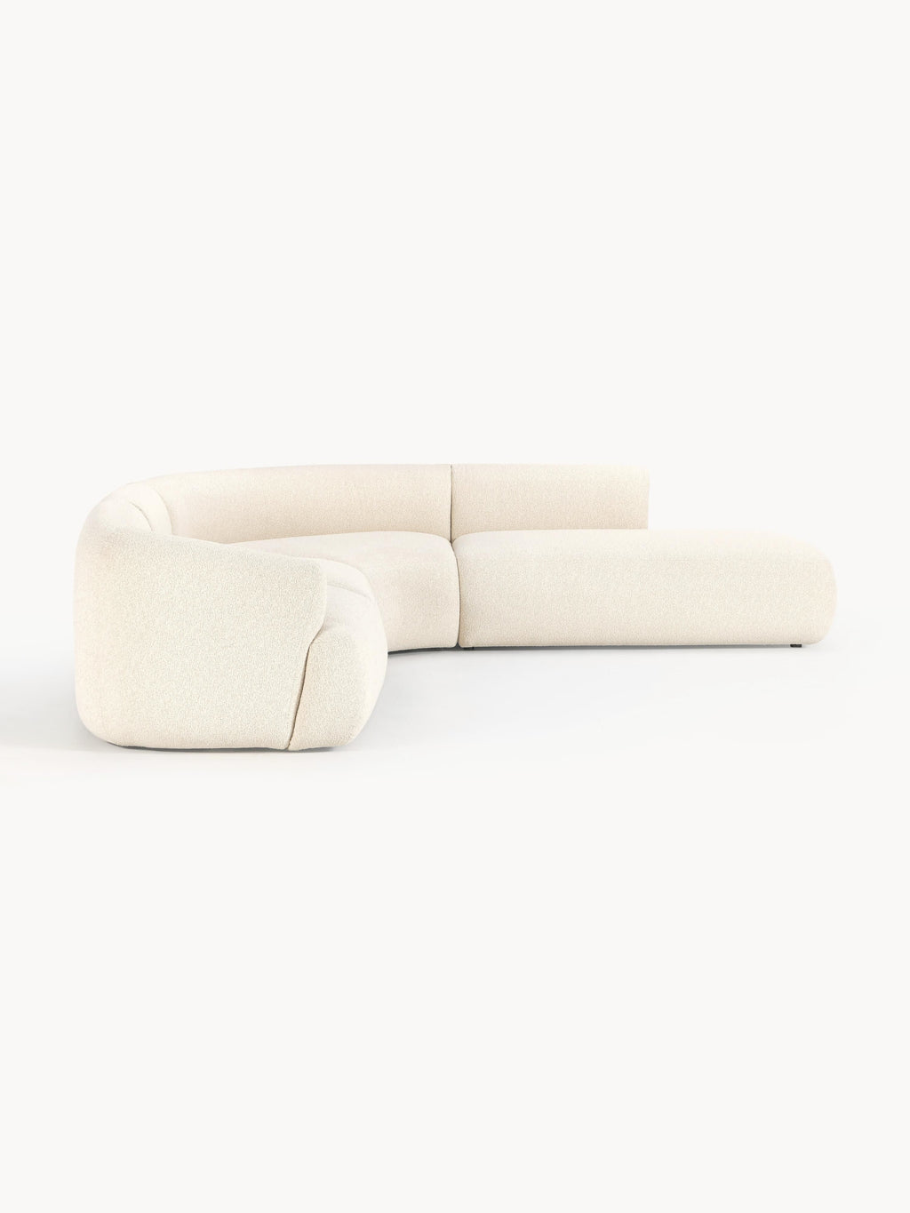 Sofia Modular Bouclé Corner Sofa (4-seater)