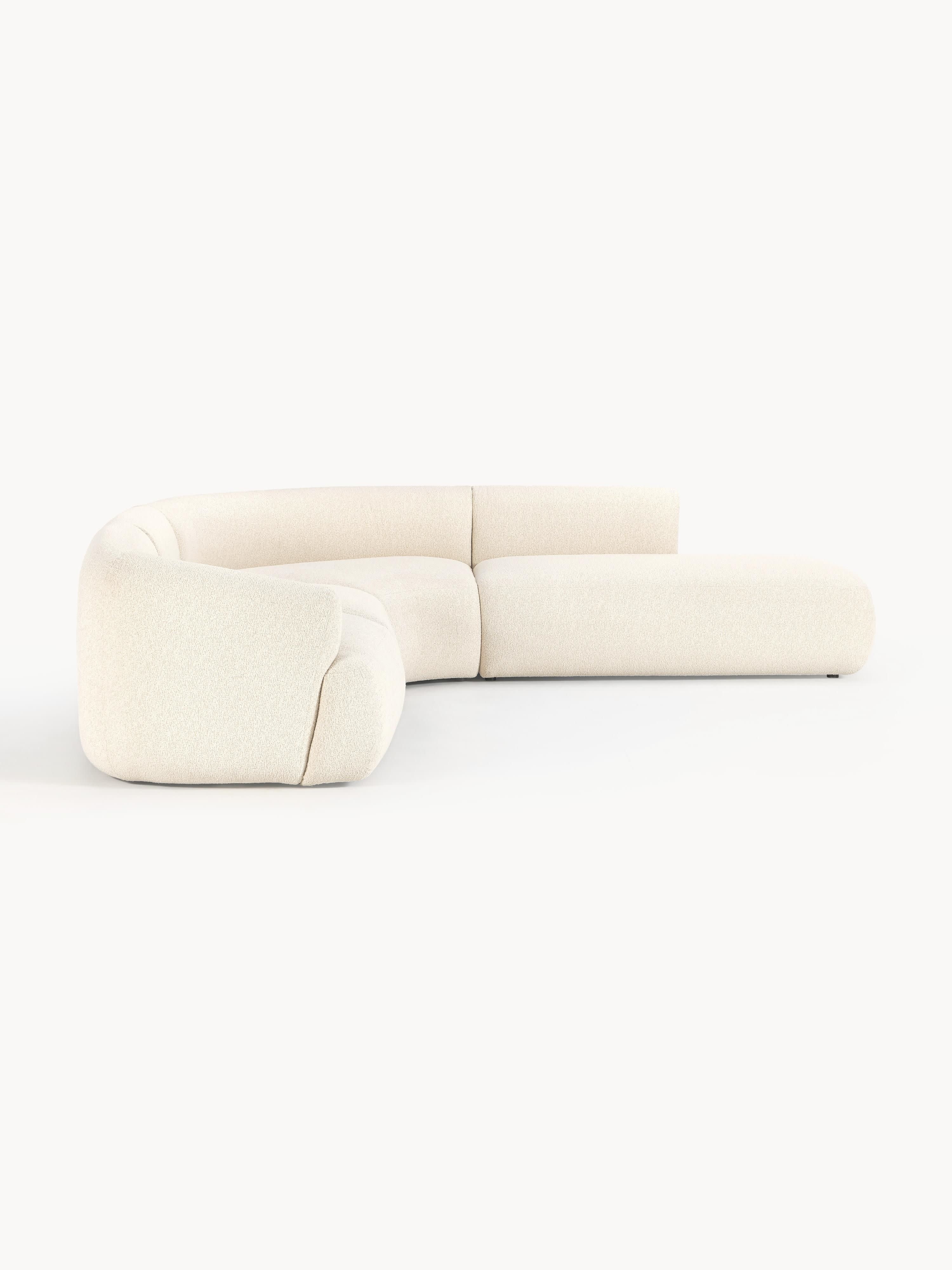 Sofia Modular Bouclé Corner Sofa (4-seater)