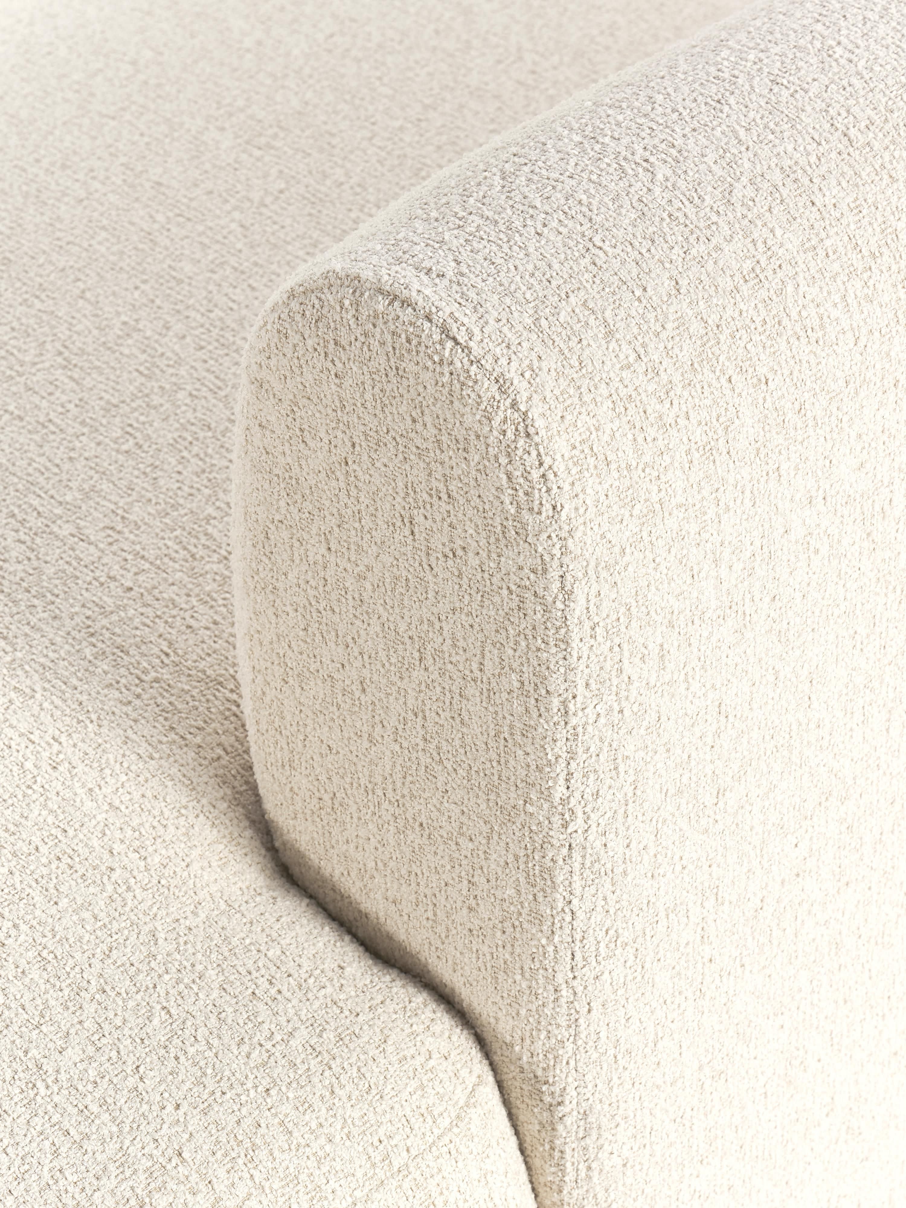 Sofia Modular Bouclé Corner Sofa (4-seater)