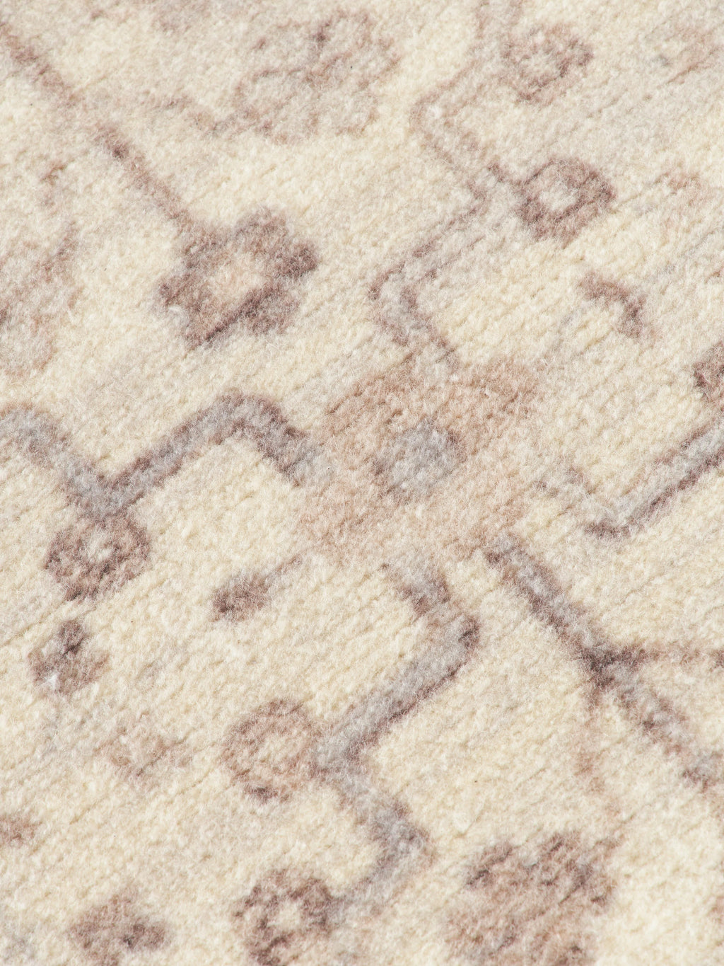 Rosalie Hand-Woven Low-Pile Rug with Ornaments