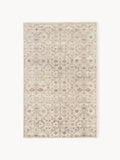Gallery image 1 - Hand-Woven Low-Pile Rug Rosalie with Ornaments