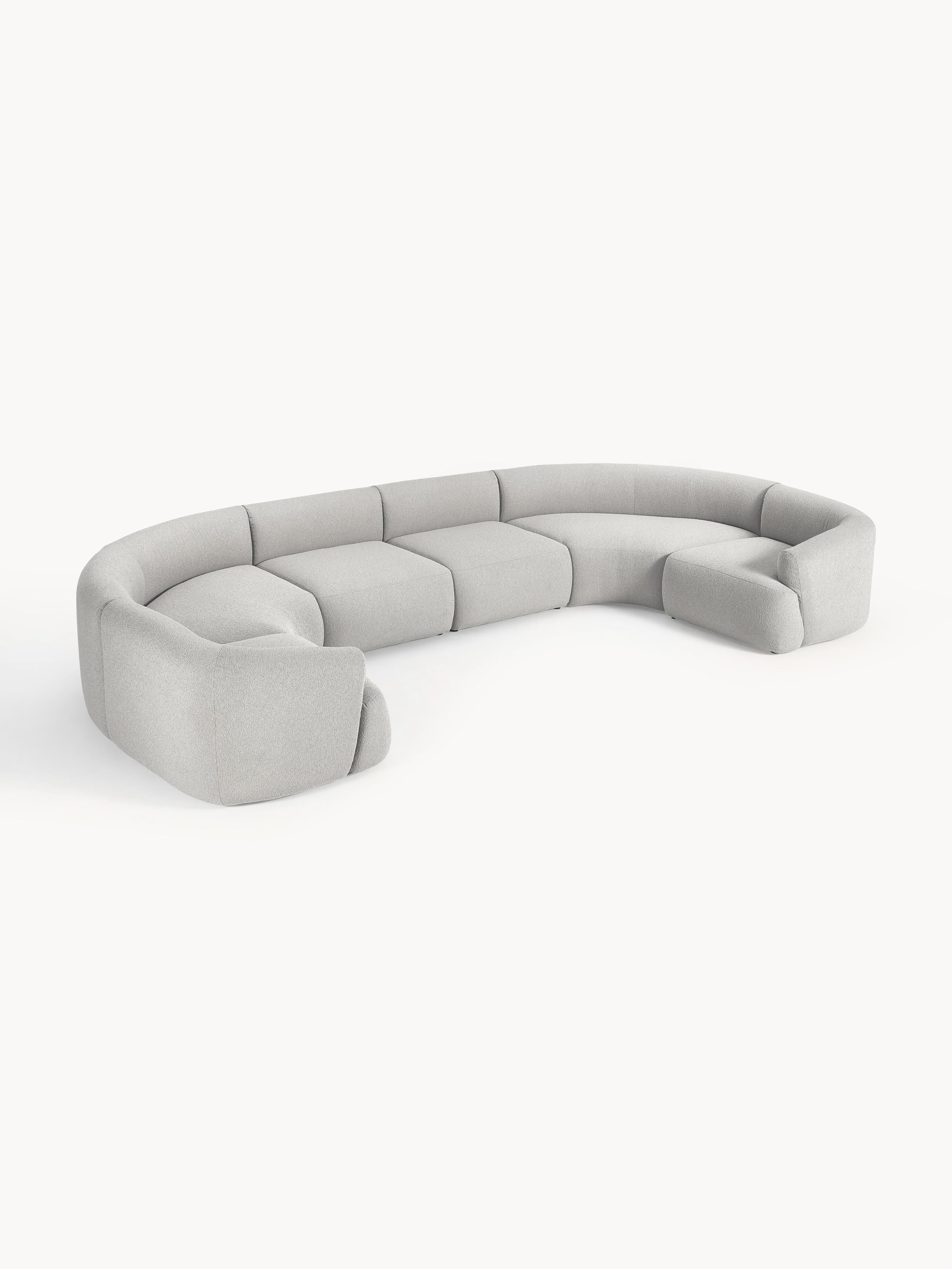 Gallery image 1 - XL Modular Bouclé Sofa Sofia