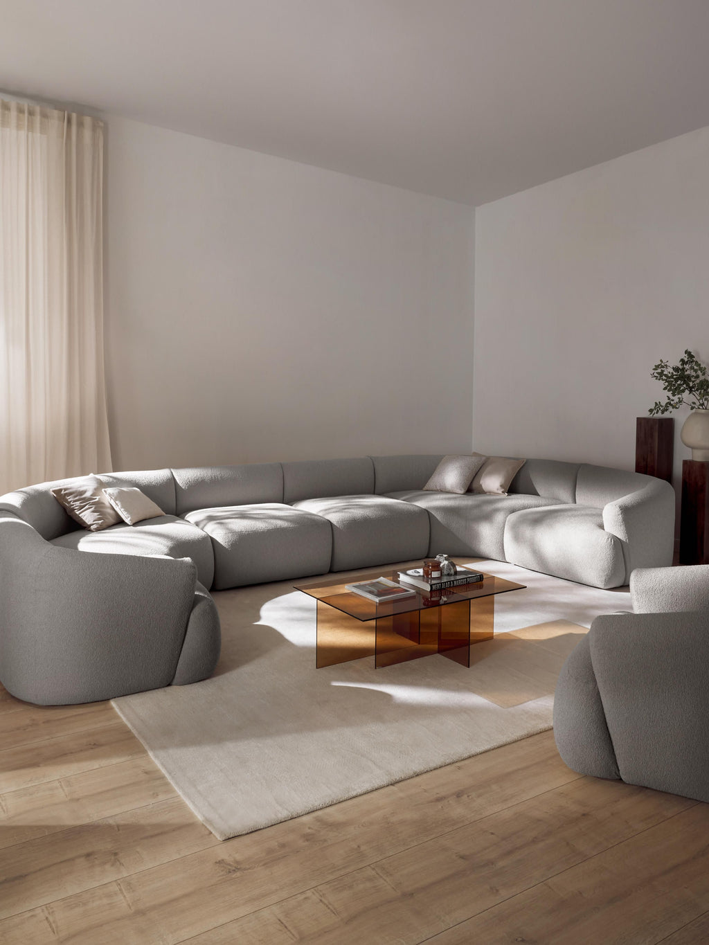 Sofia XL Modular Bouclé Sofa
