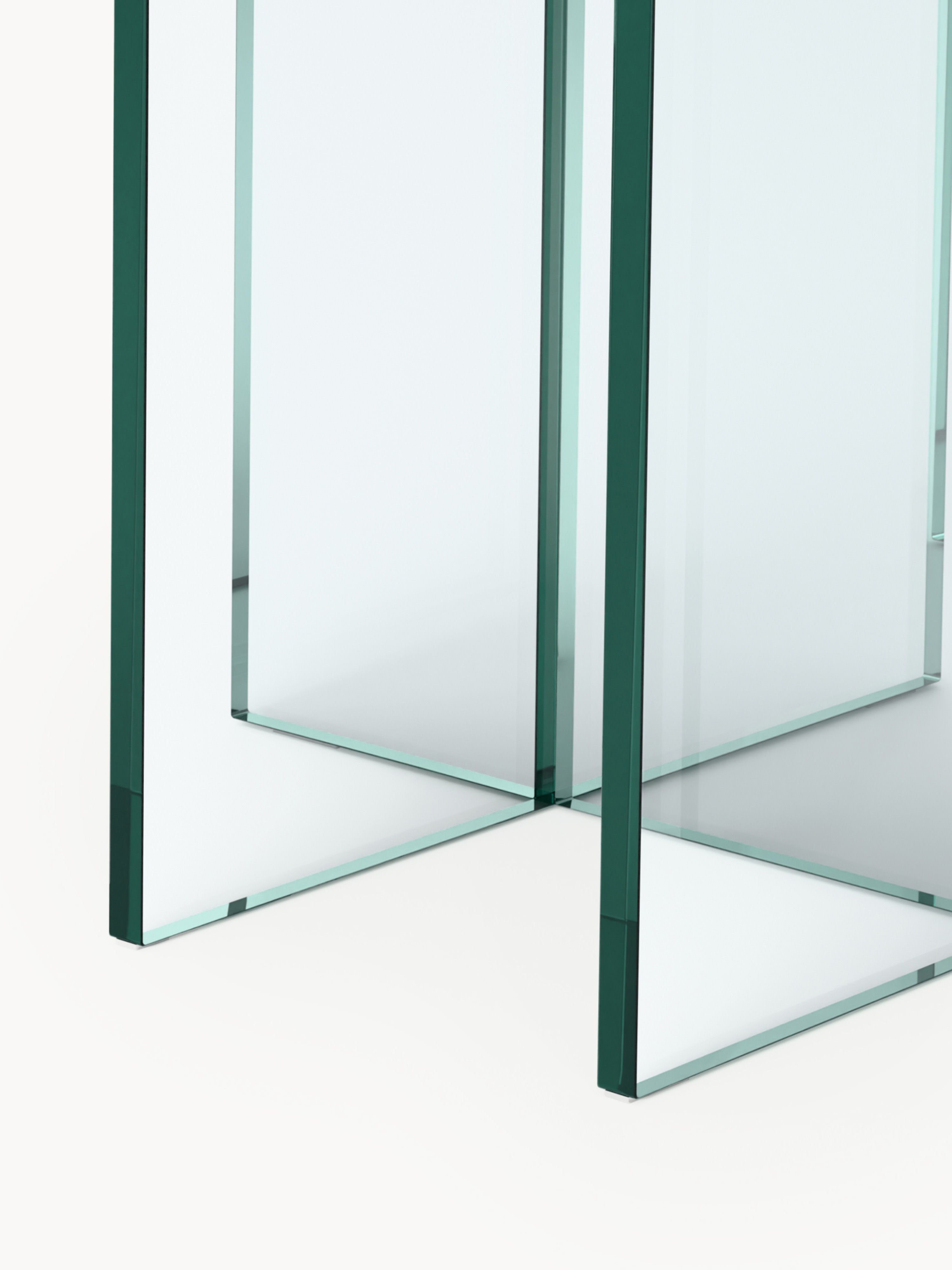 Anouk Round Glass Dining Table, in various sizes