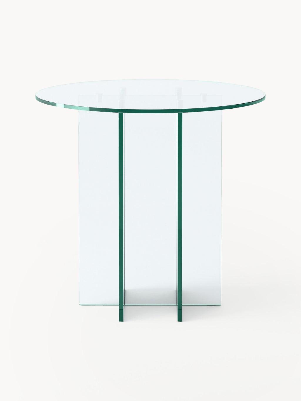Anouk Round Glass Dining Table, in various sizes
