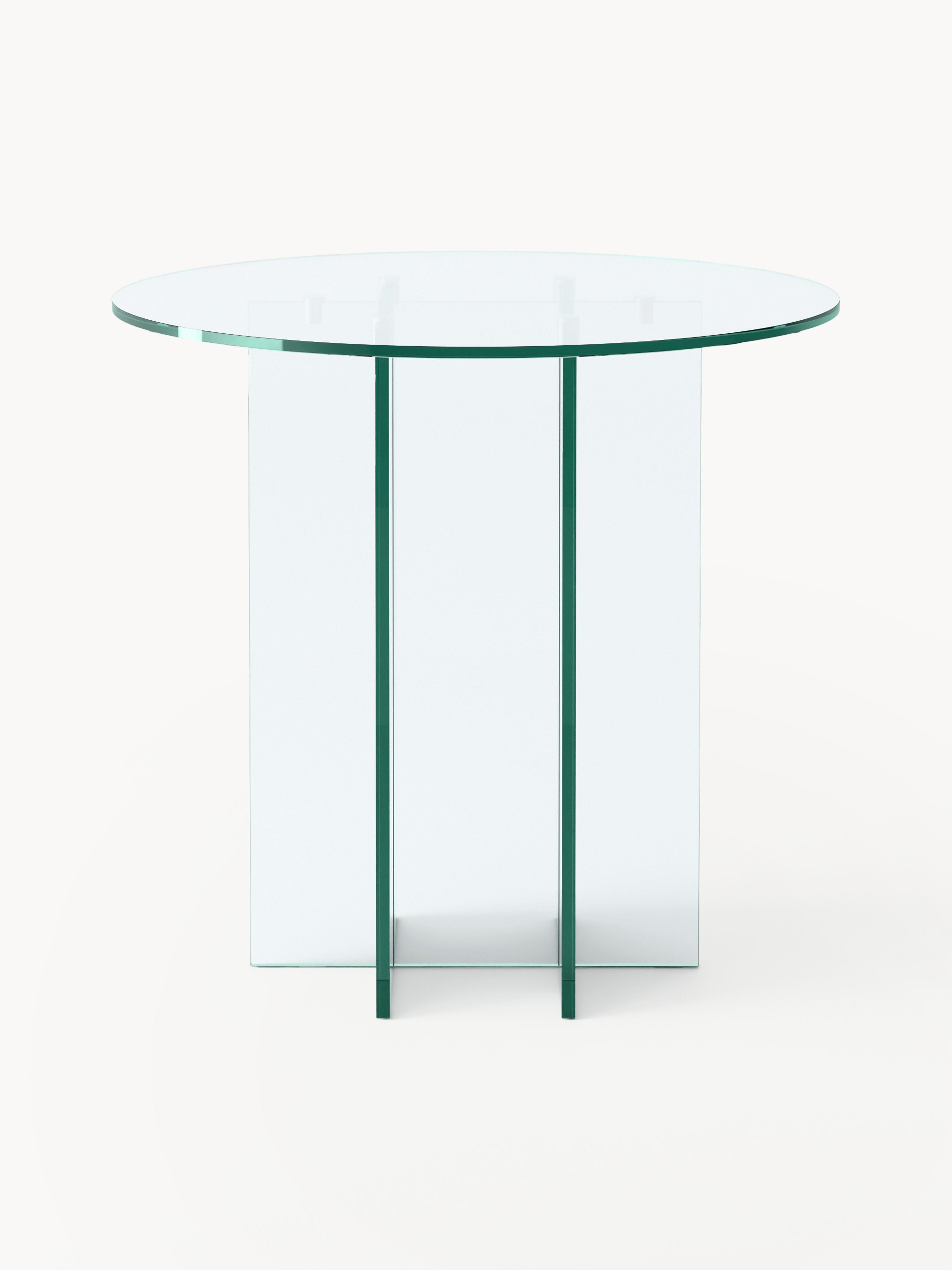 Anouk Round Glass Dining Table, in various sizes