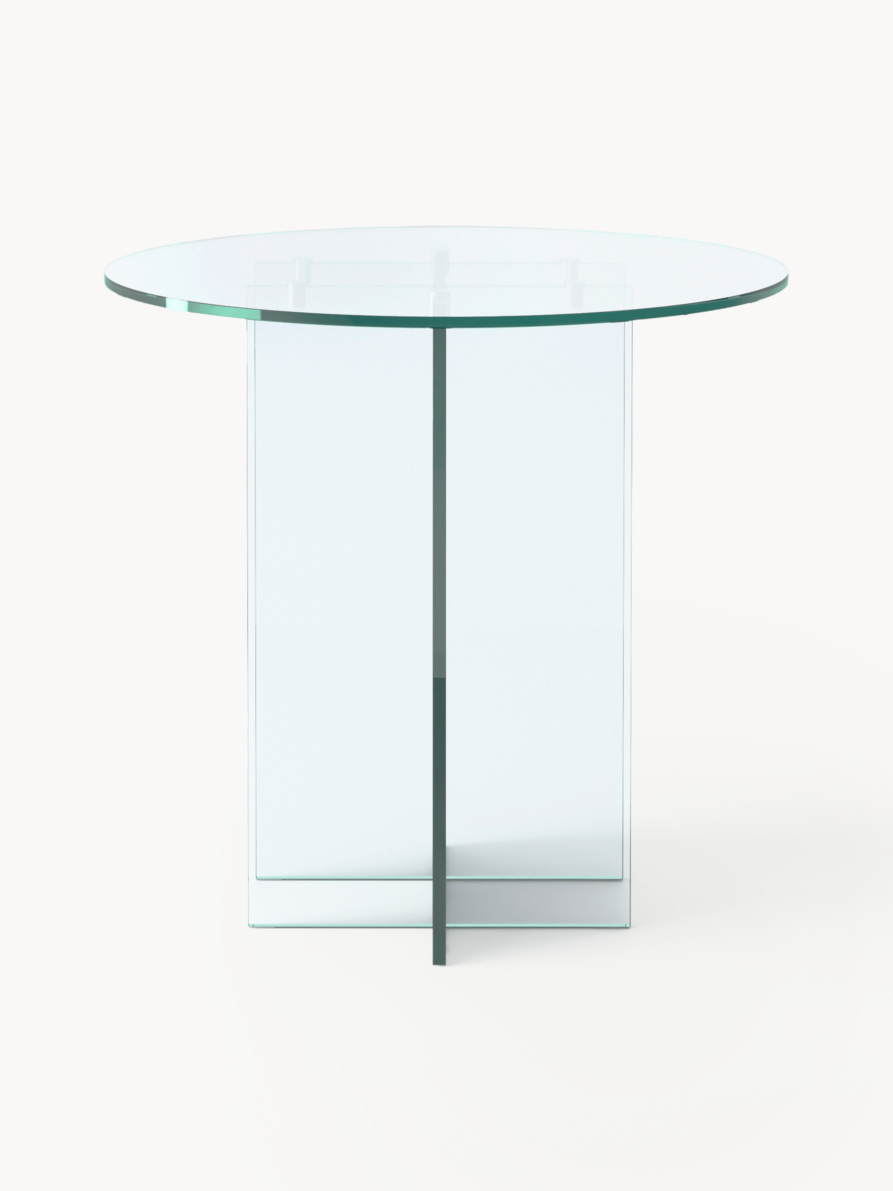 Anouk Round Glass Dining Table, in various sizes