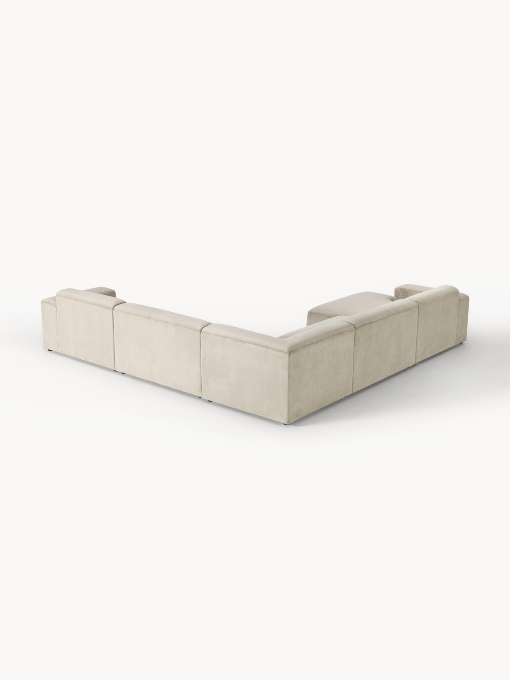 Melva XL Corduroy Corner Sofa