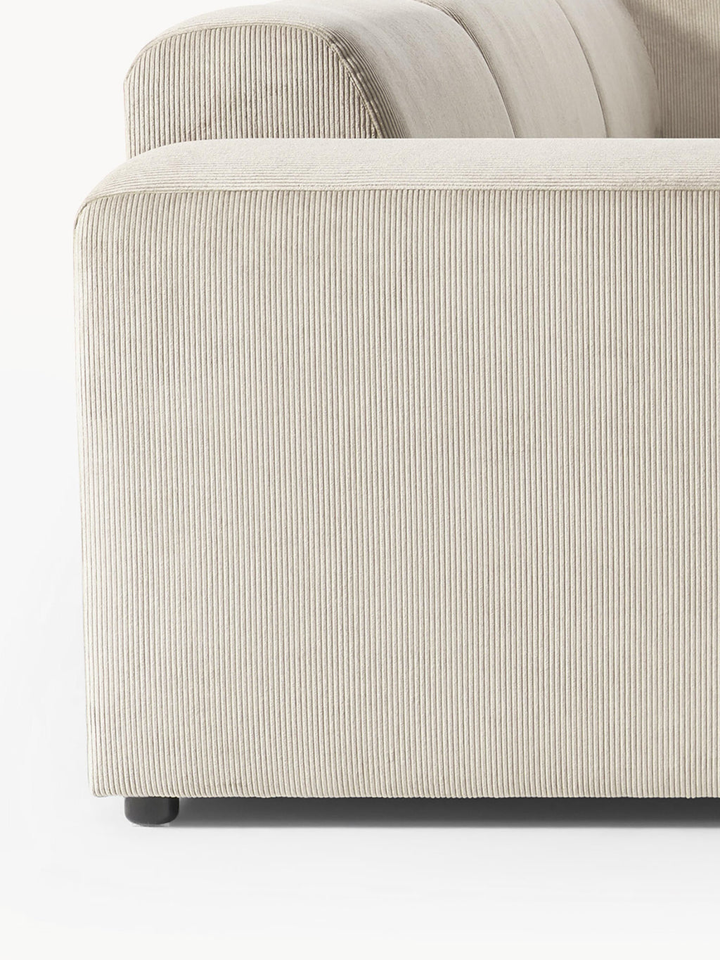 Melva XL Corduroy Corner Sofa