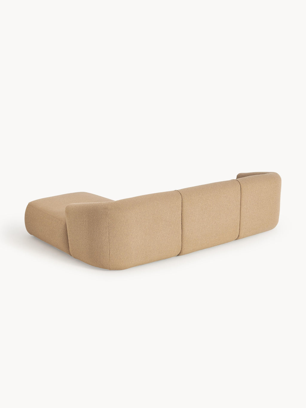 Sofia Modular Bouclé Corner Sofa (4-seater)