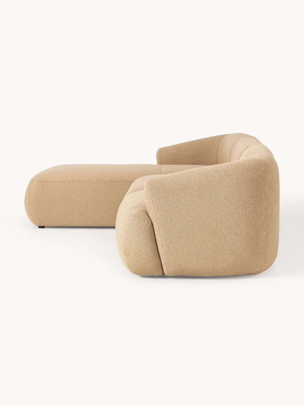 Sofia Modular Bouclé Corner Sofa (4-seater)