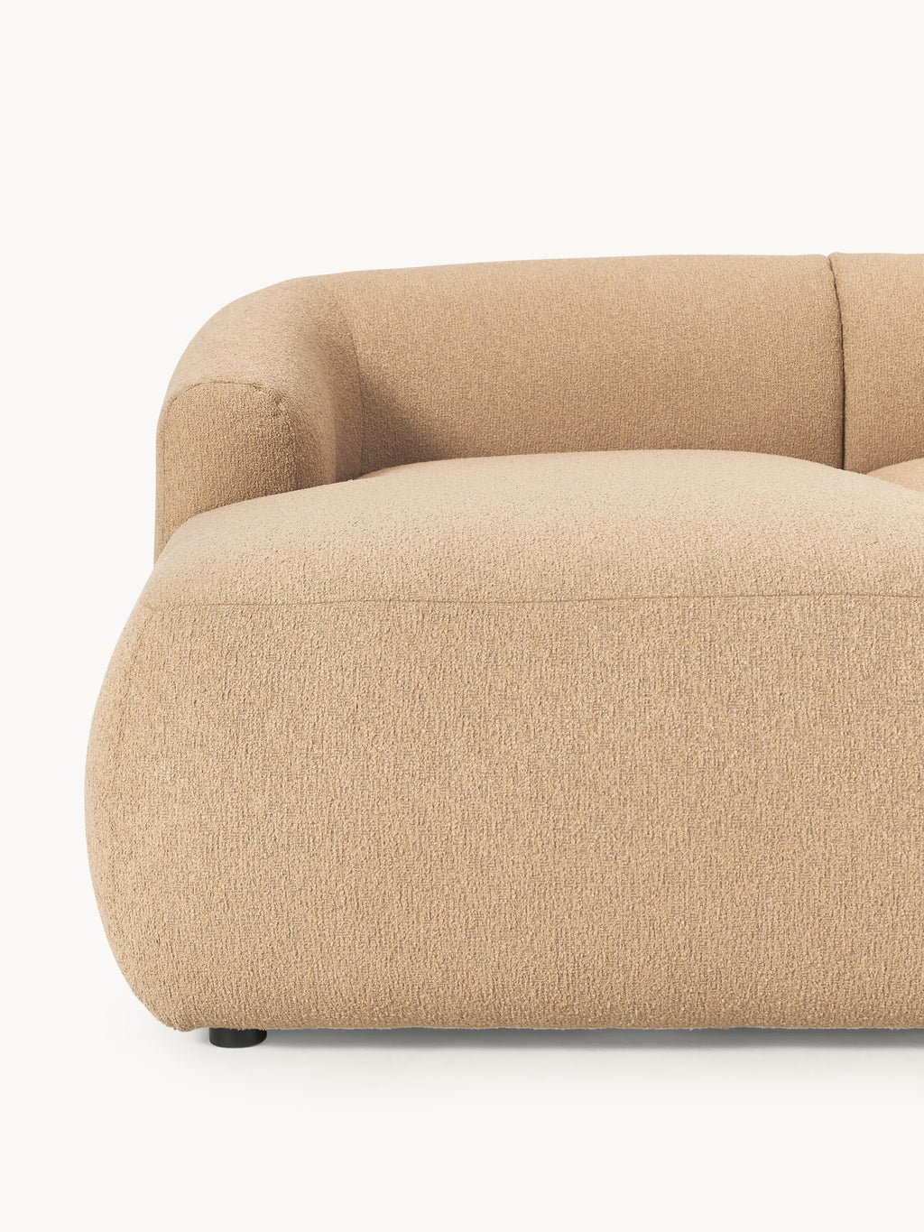 Sofia Modular Bouclé Corner Sofa (4-seater)