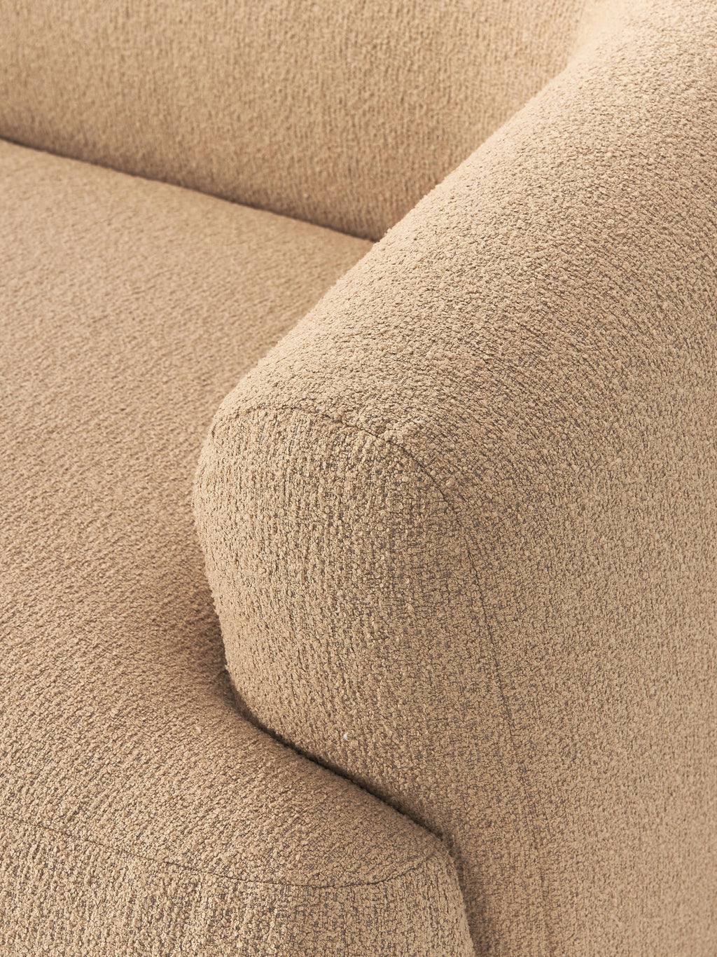 Sofia Modular Bouclé Corner Sofa (4-seater)