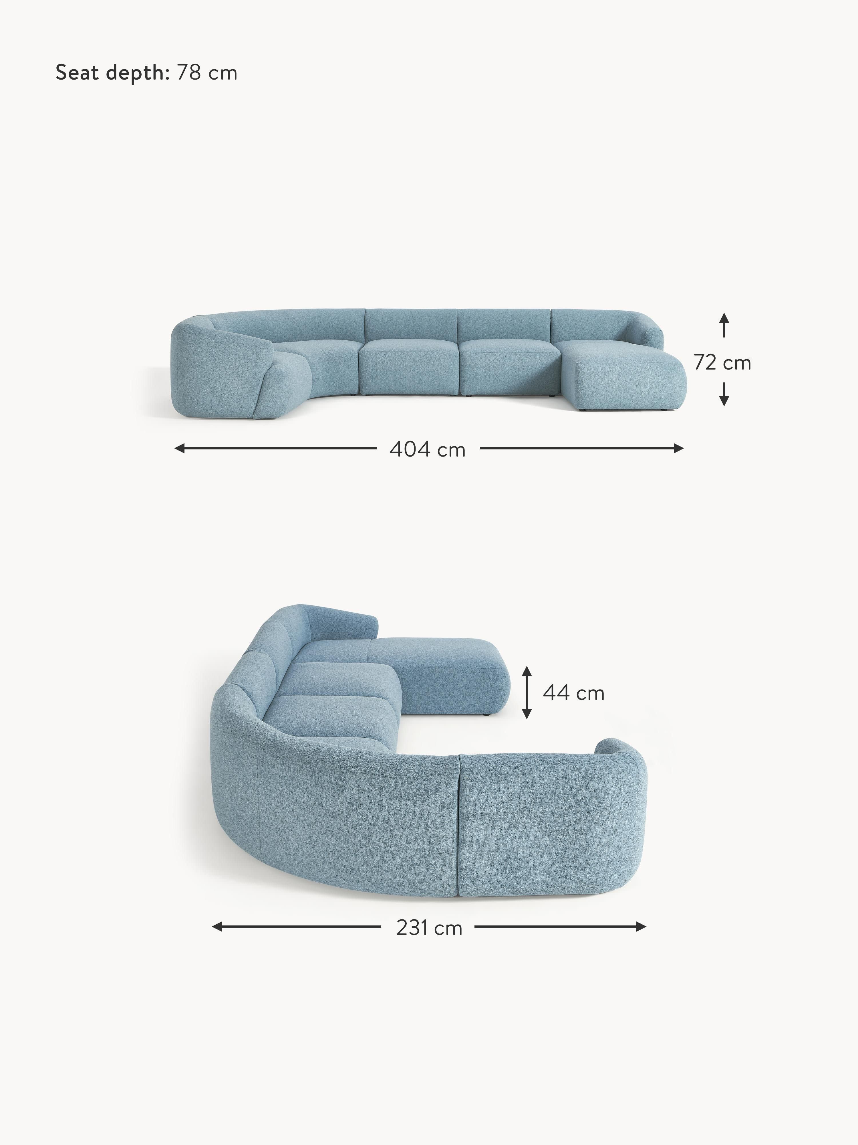 Sofia XL Modular Bouclé Sofa
