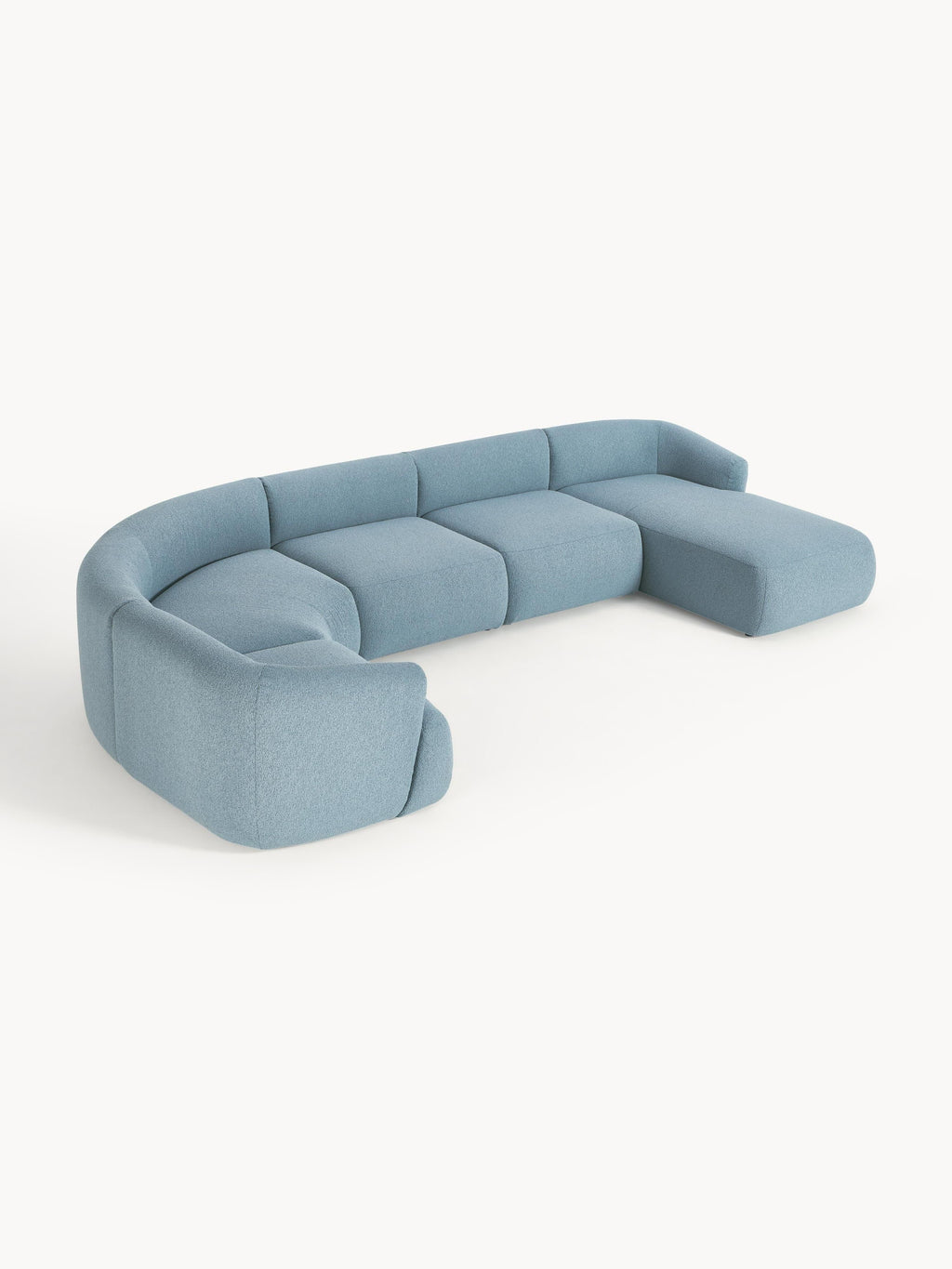 Gallery image 1 - XL Modular Bouclé Sofa Sofia