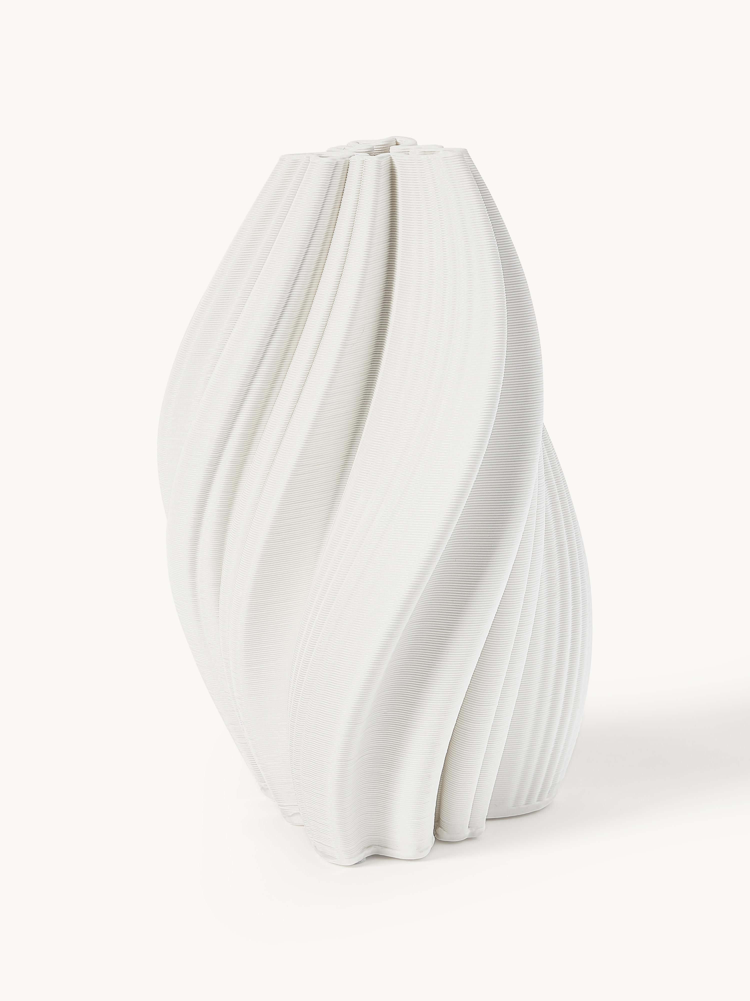 Melody 3D Printed Porcelain Vase, H 29 cm