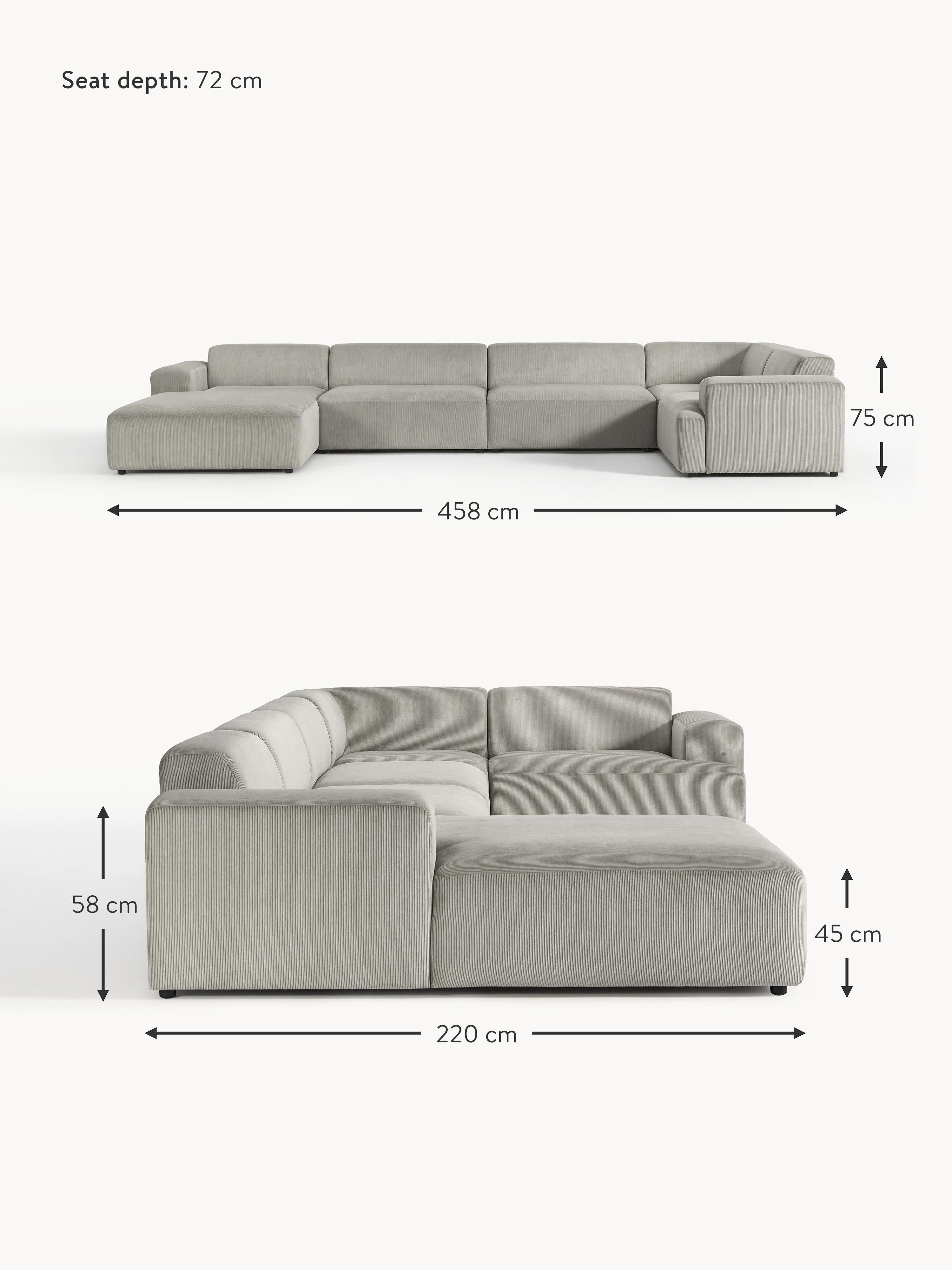 Melva XL Corduroy Sofa