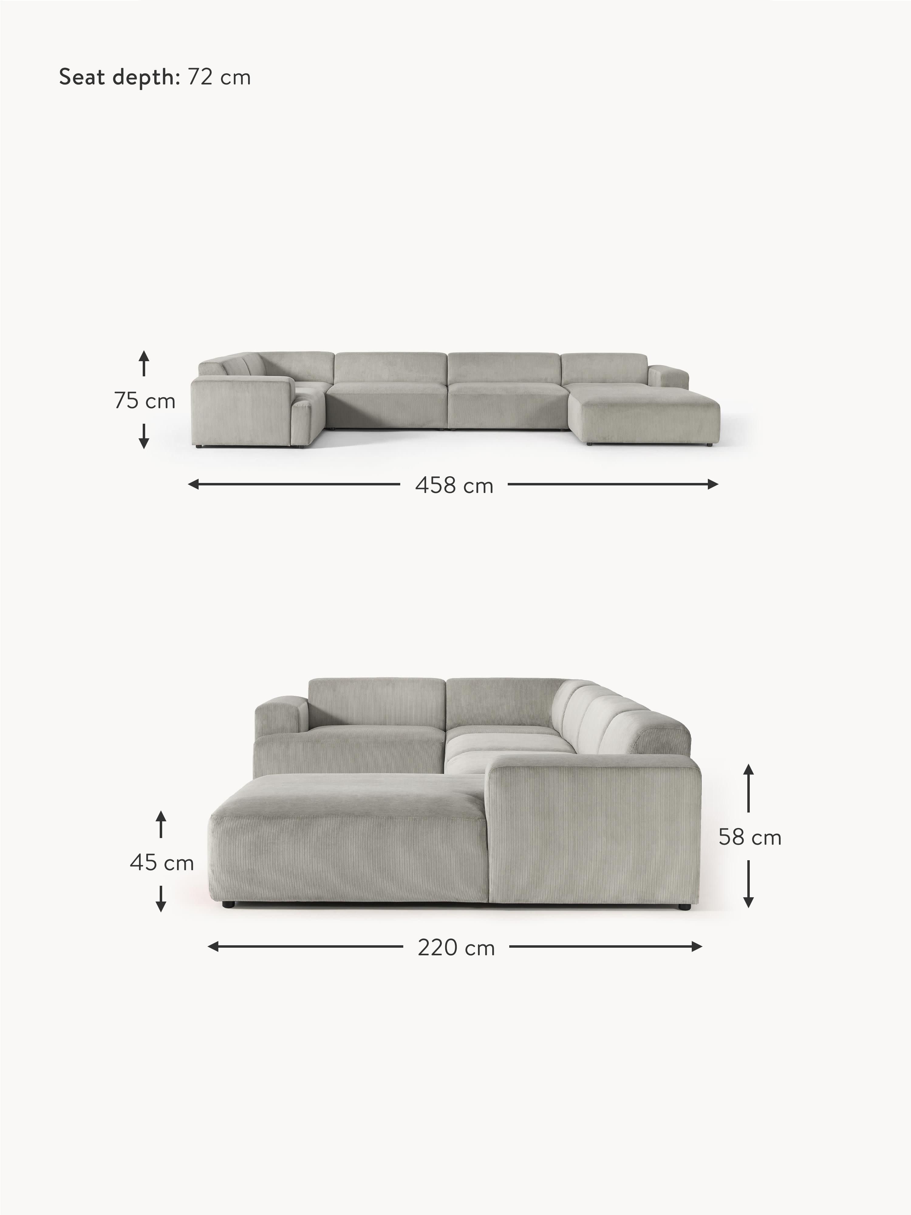 Melva XL Corduroy Sofa