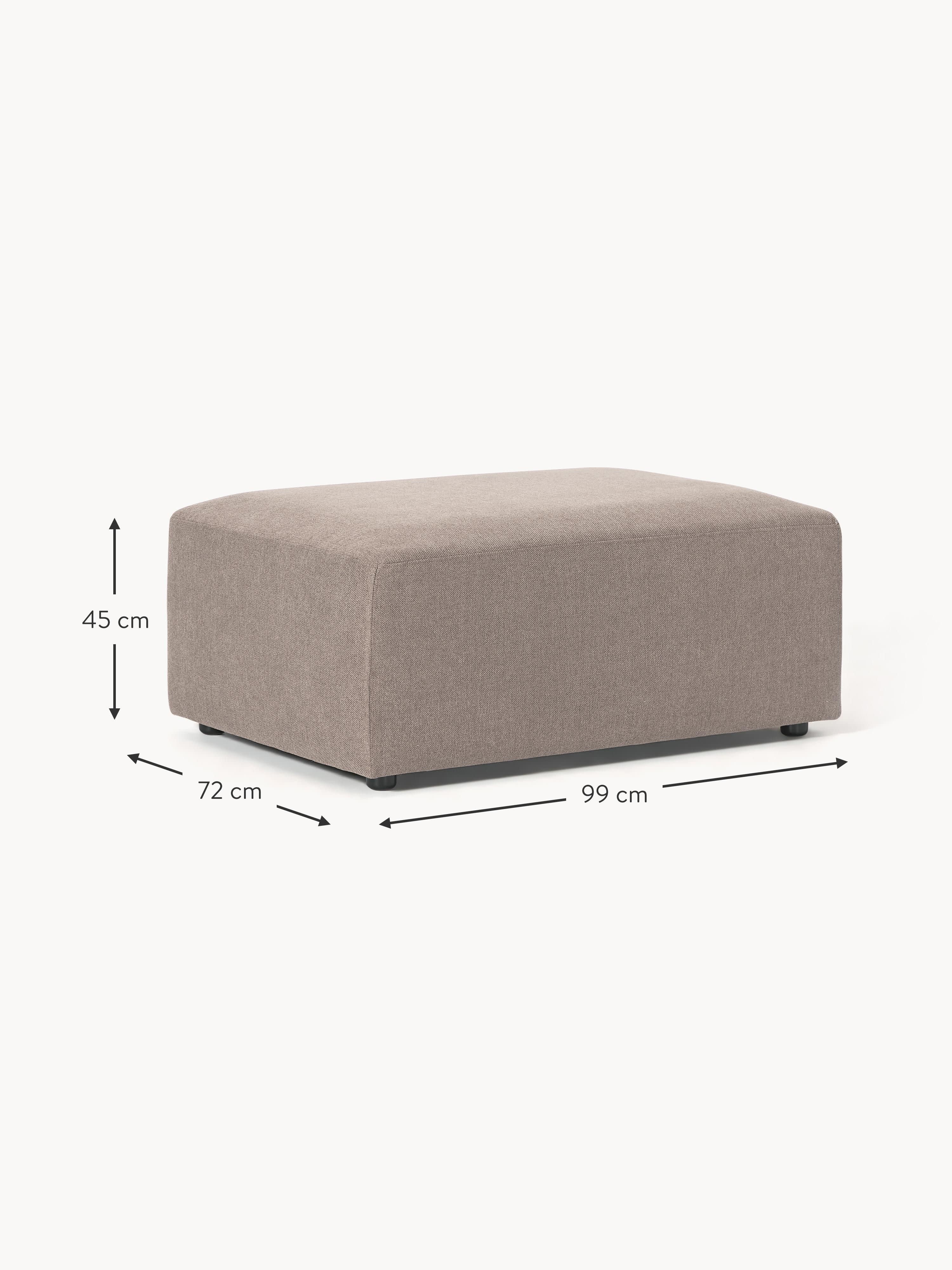 Melva Ottoman, W 99 x D 72 cm