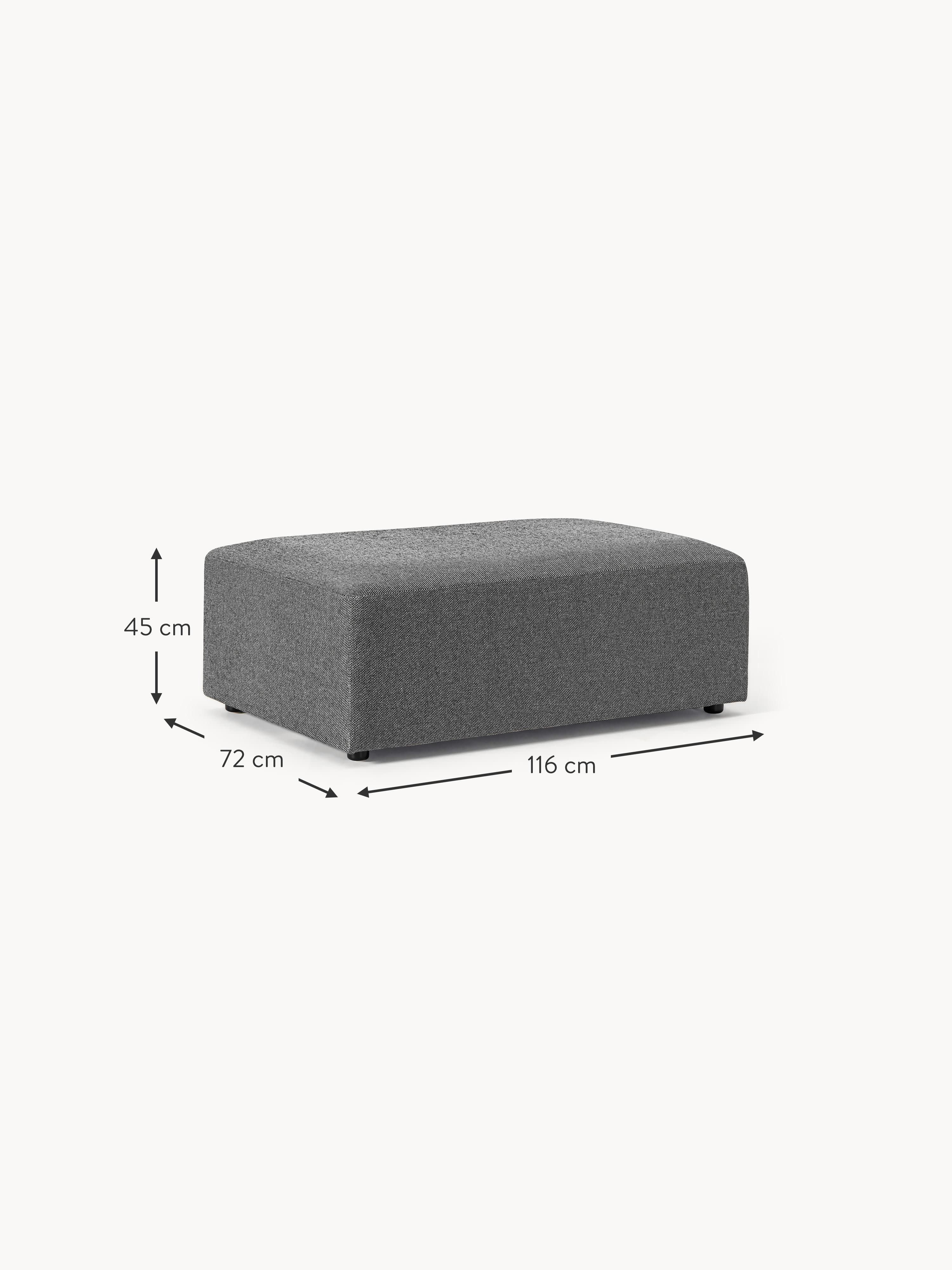 Melva XL Ottoman, W 116 x D 72 cm