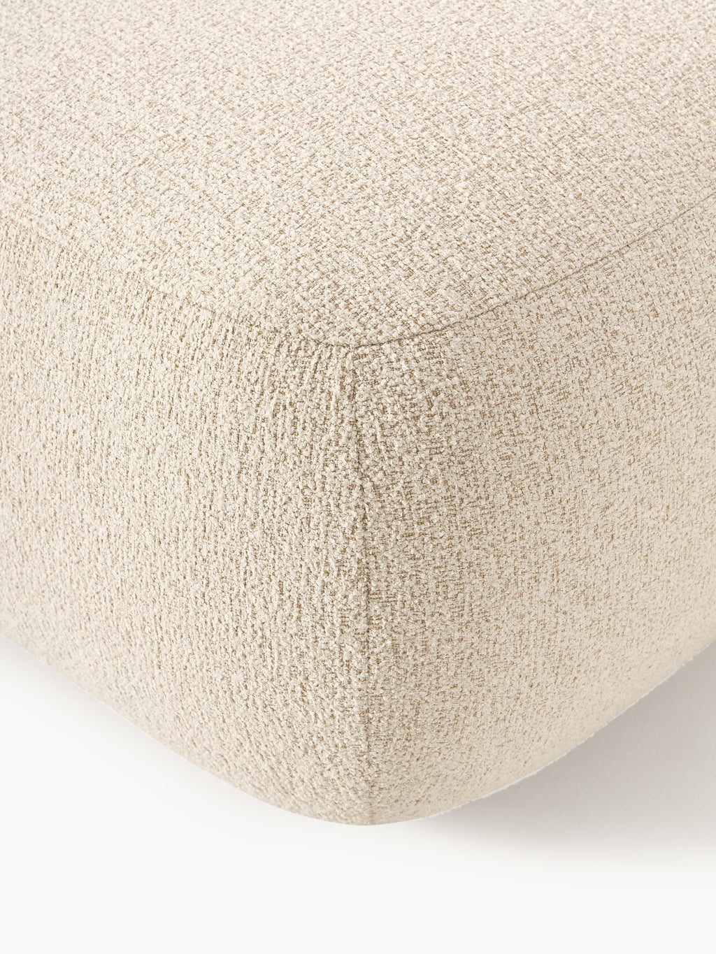 Sofia Bouclé Ottoman