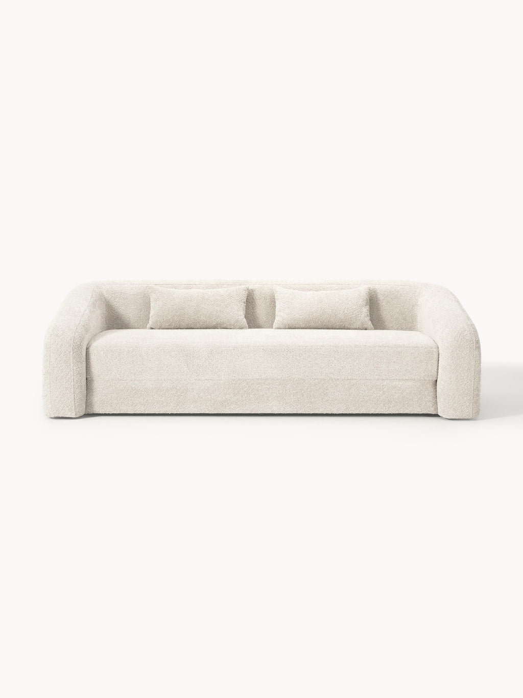 Gallery image 1 - Teddy Bouclé Sofa Bed Eliot (3-seater)
