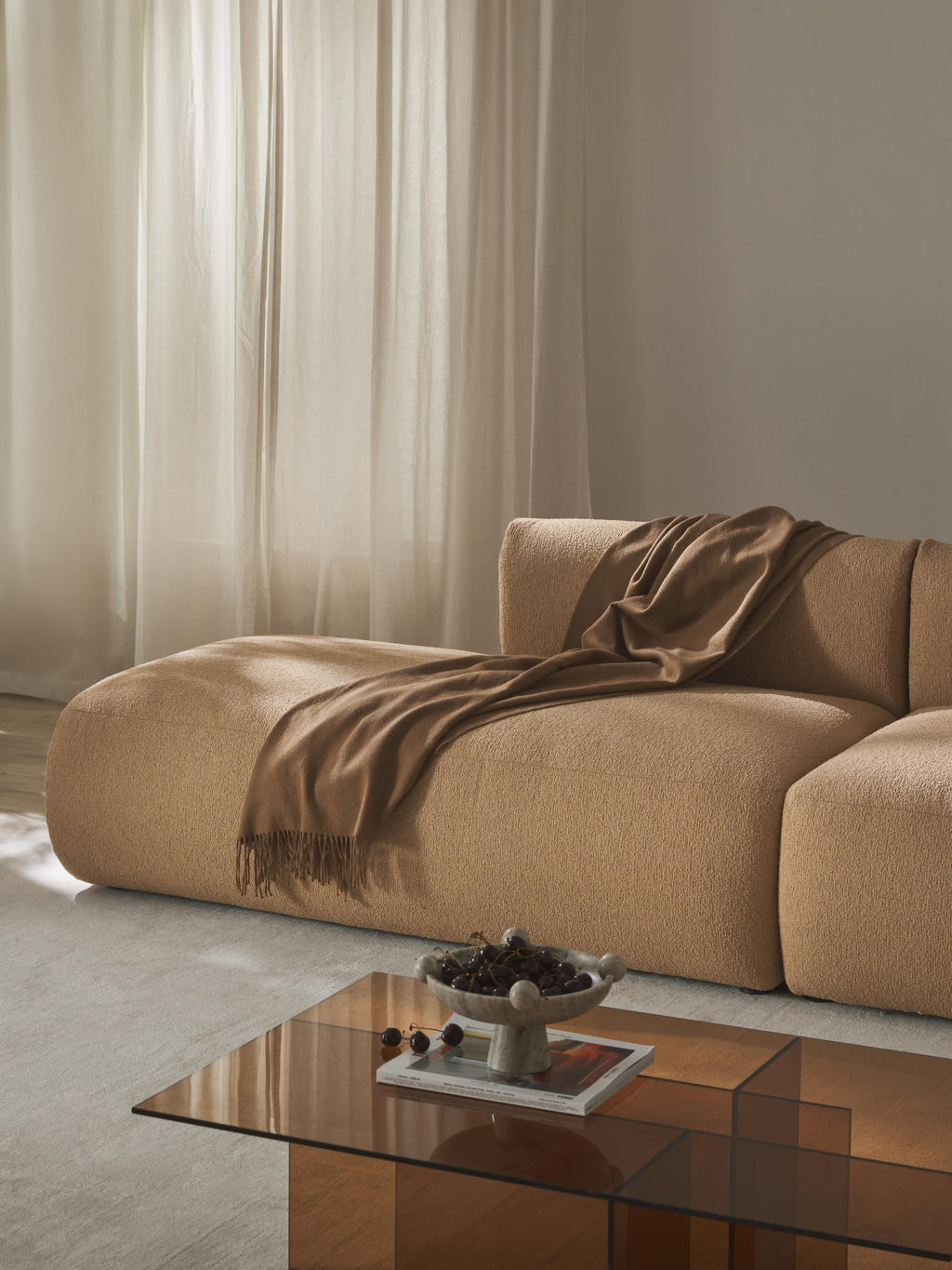Sofia Bouclé Chaise Module