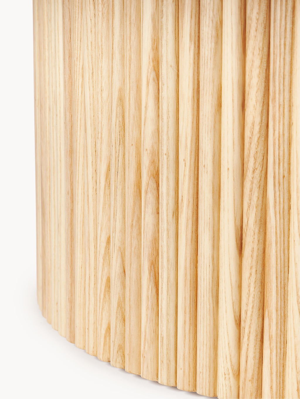 Nele Round Wooden Coffee Table