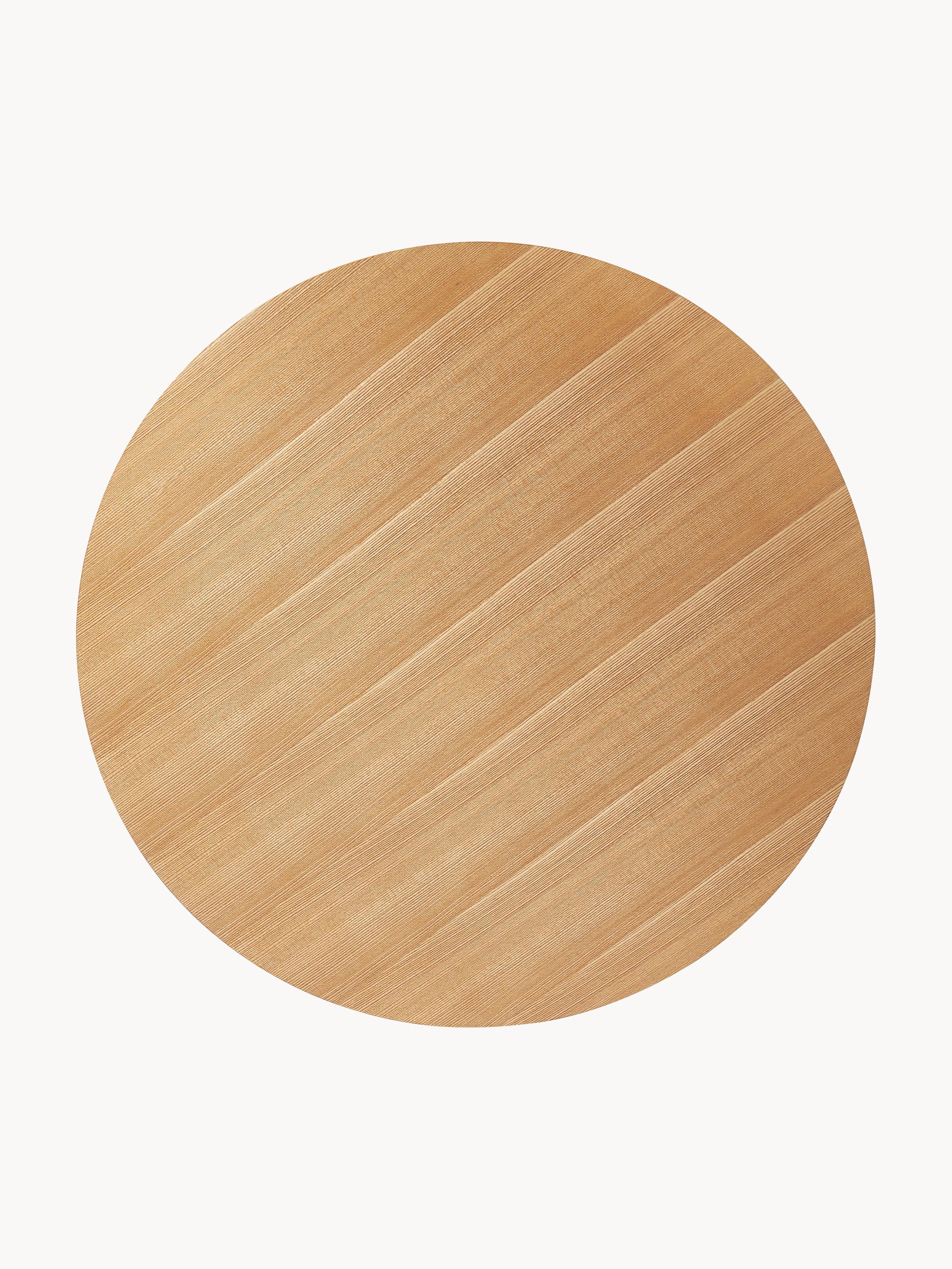 Nele Round Wooden Coffee Table