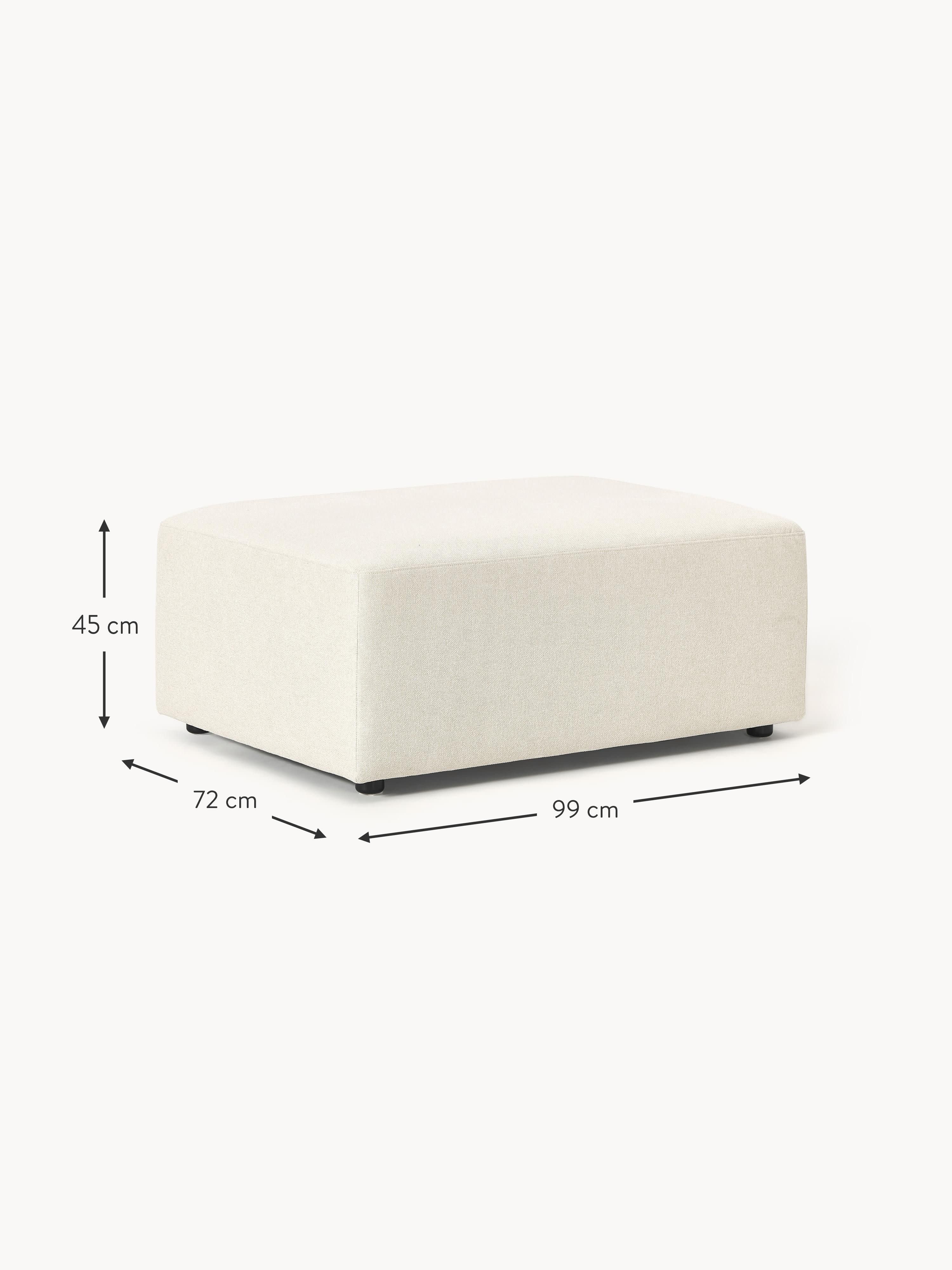 Melva Ottoman, W 99 x D 72 cm