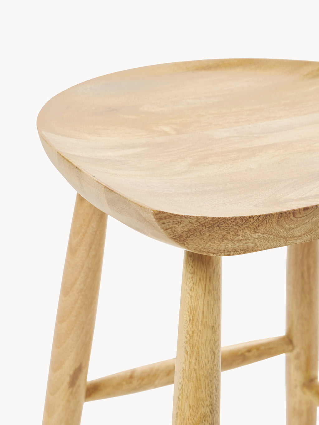 Nino Mango Wood Counter Stool