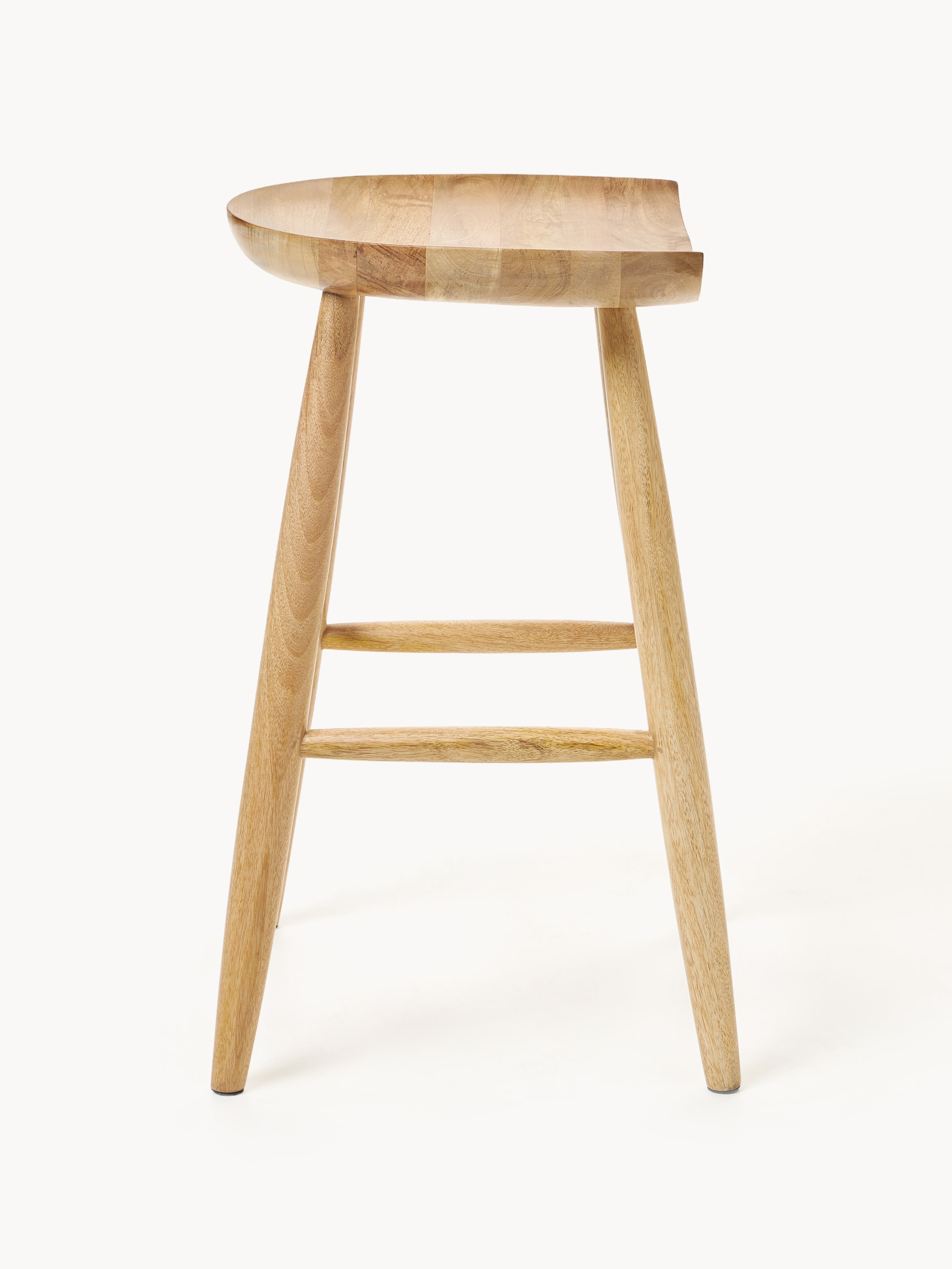 Nino Mango Wood Counter Stool