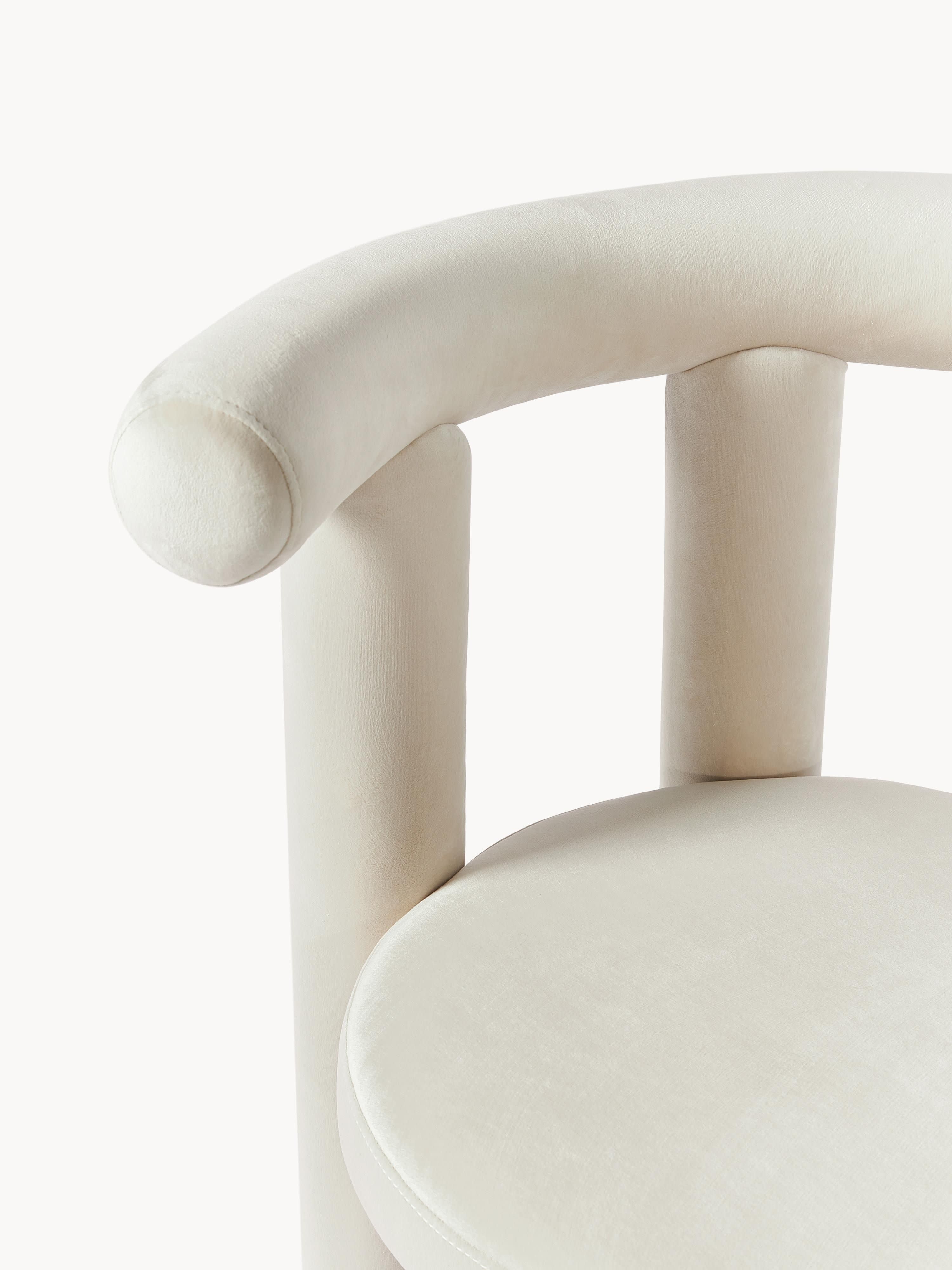 Calan Velvet Upholstered Chair