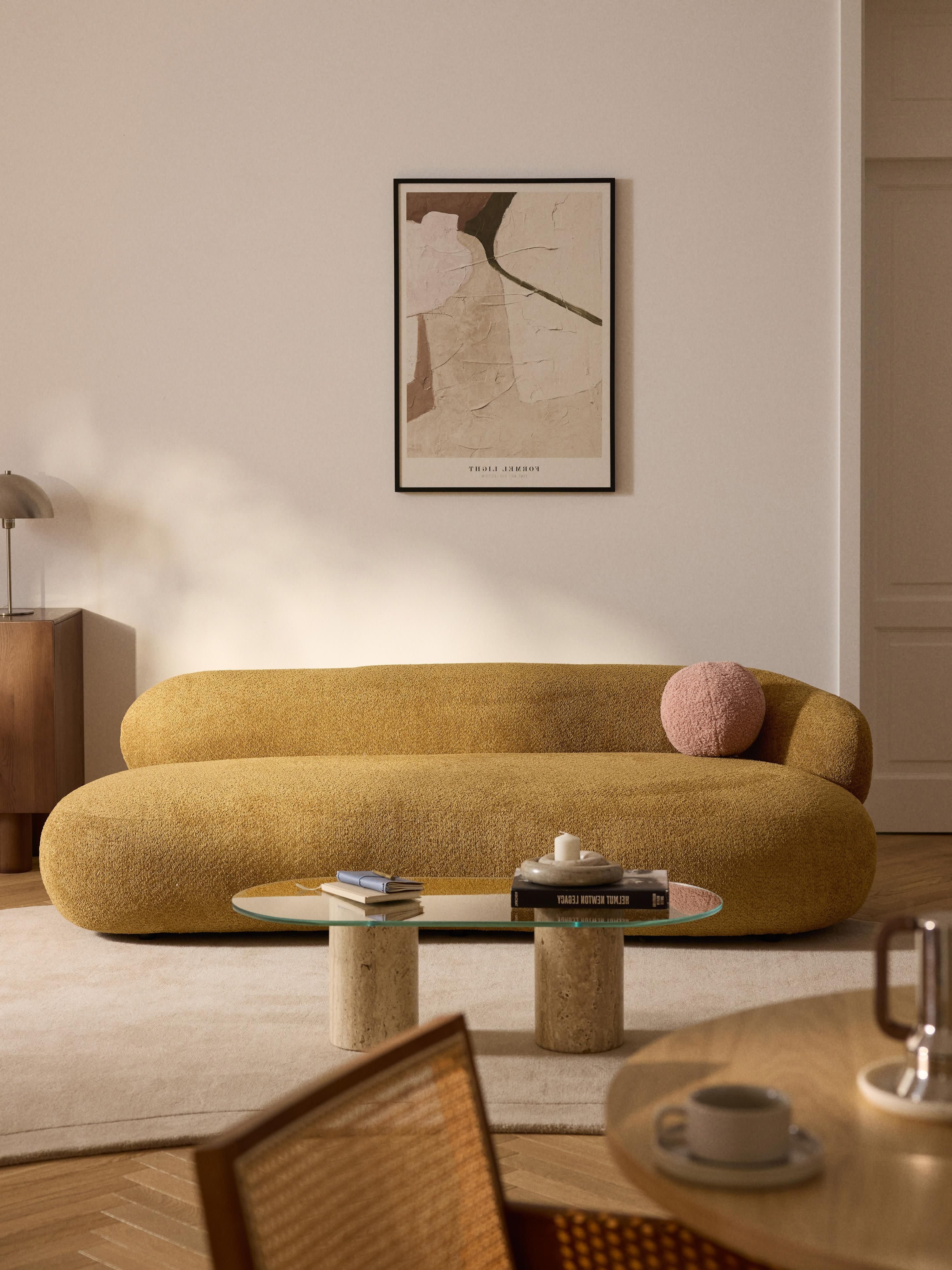 Alba Teddy Bouclé Sofa (3-seater)