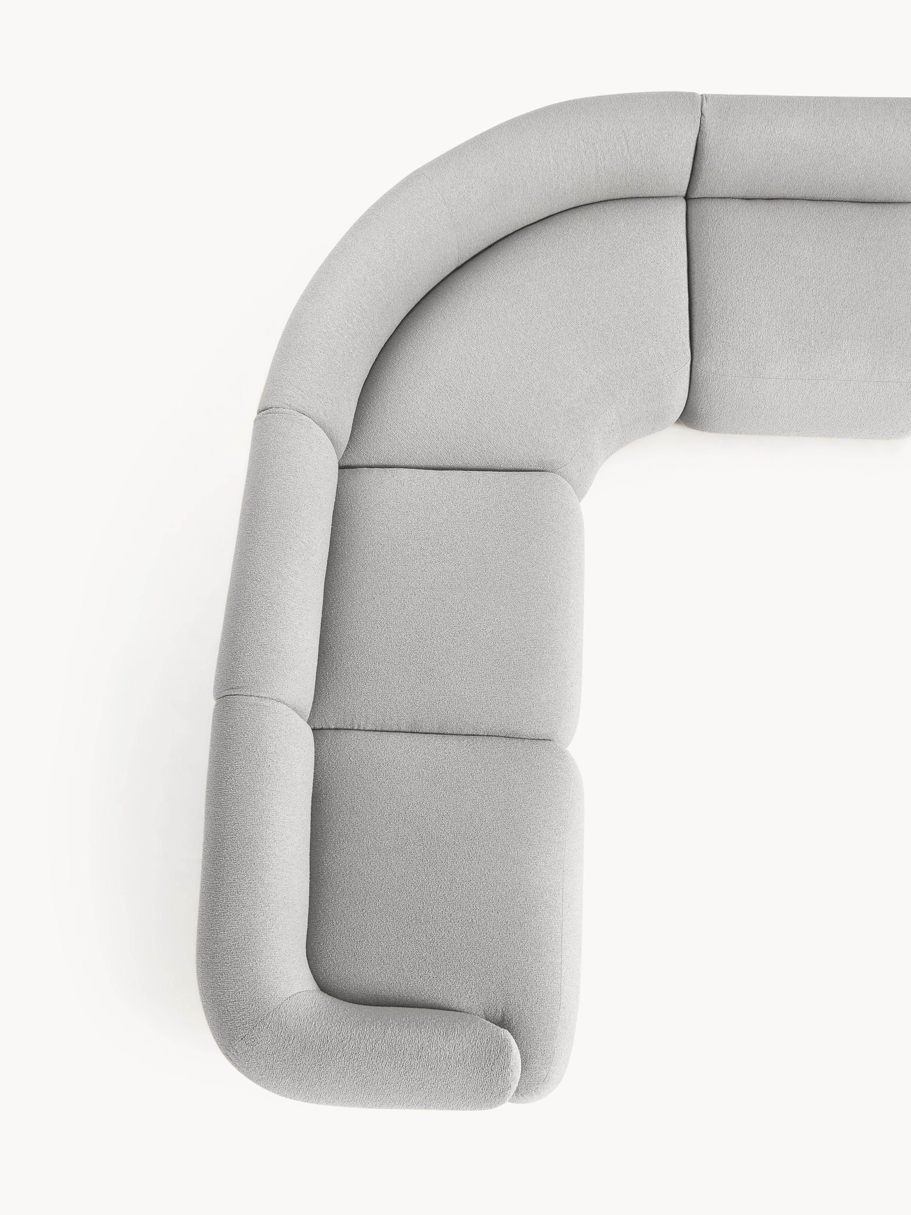 Sofia Modular Bouclé Corner Sofa (4-seater)