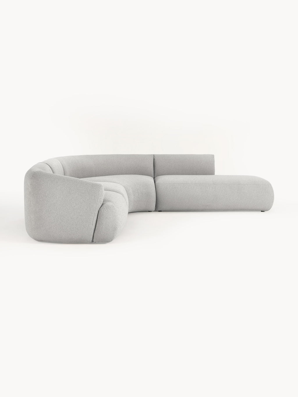 Sofia Modular Bouclé Corner Sofa (4-seater)
