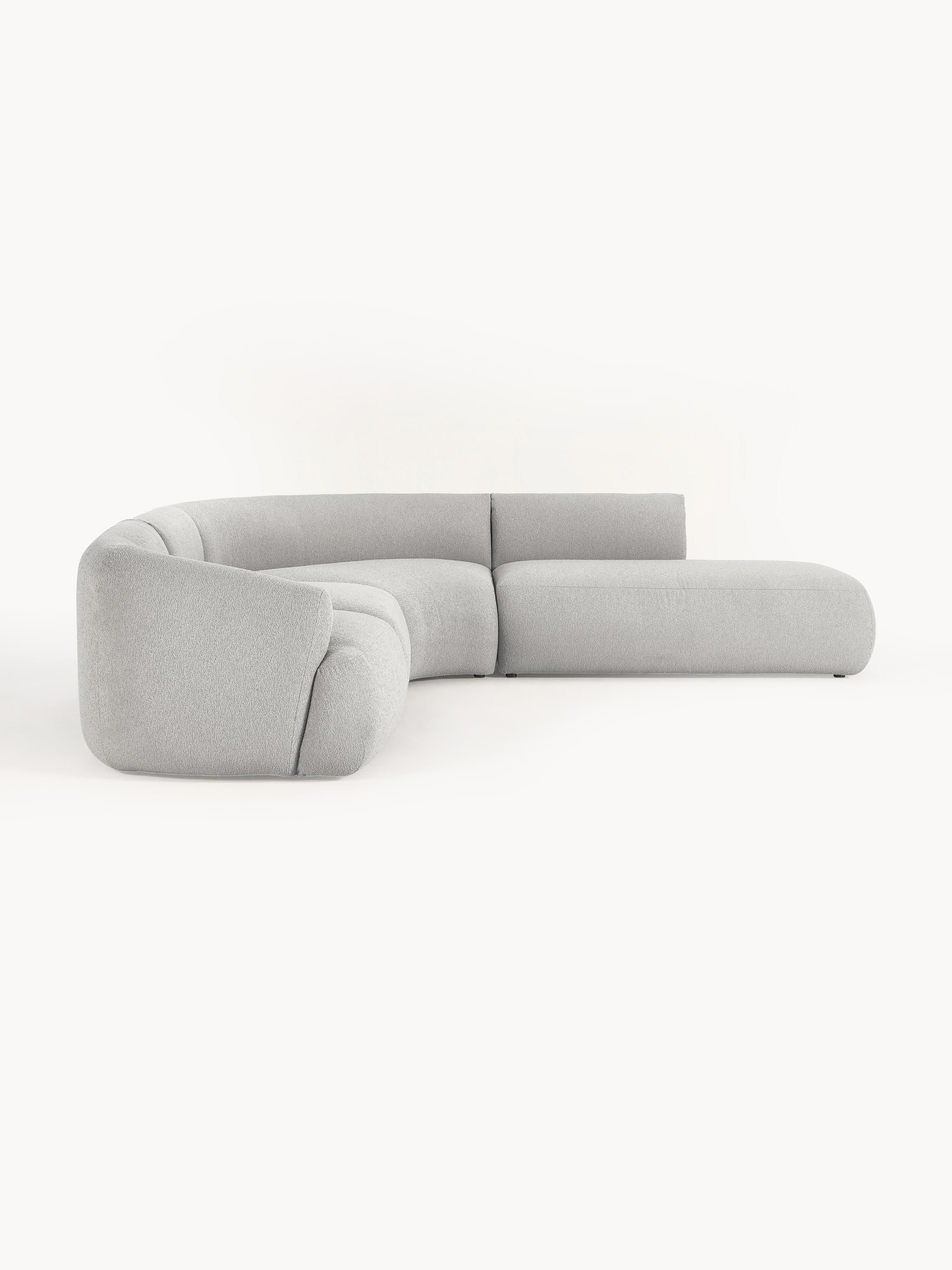 Sofia Modular Bouclé Corner Sofa (4-seater)