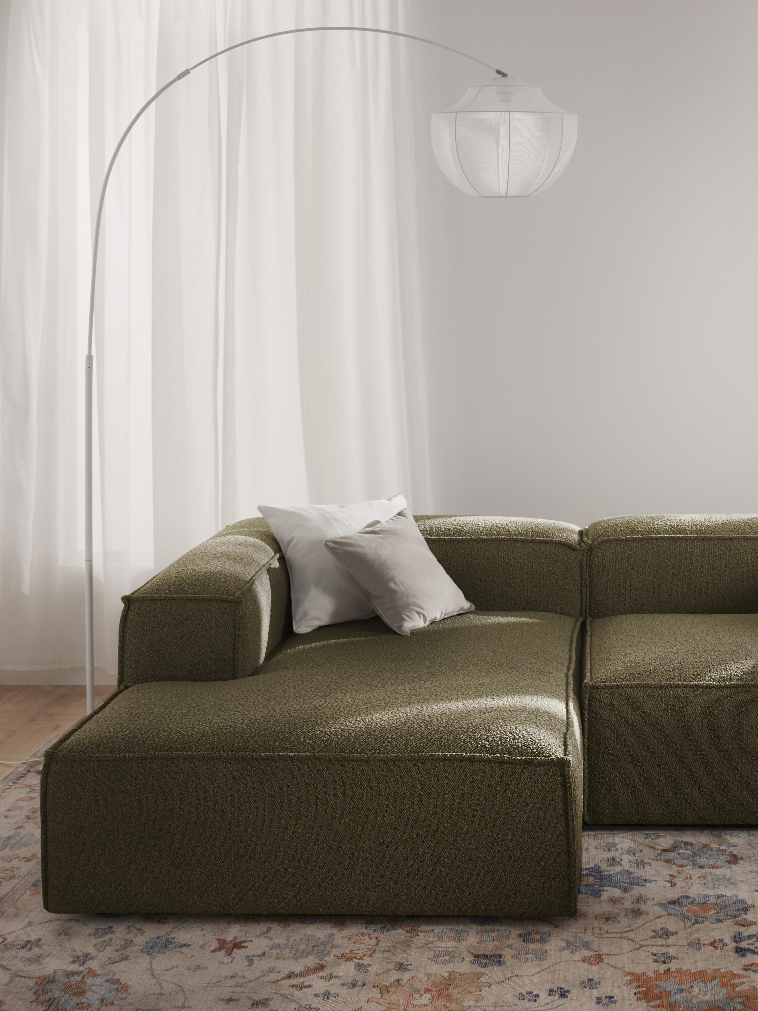 Lennon Bouclé Corner Chaise Module