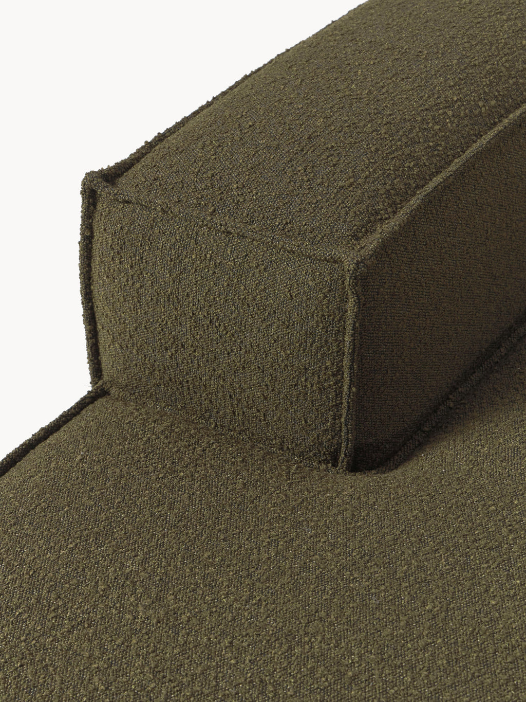 Lennon Bouclé Corner Chaise Module