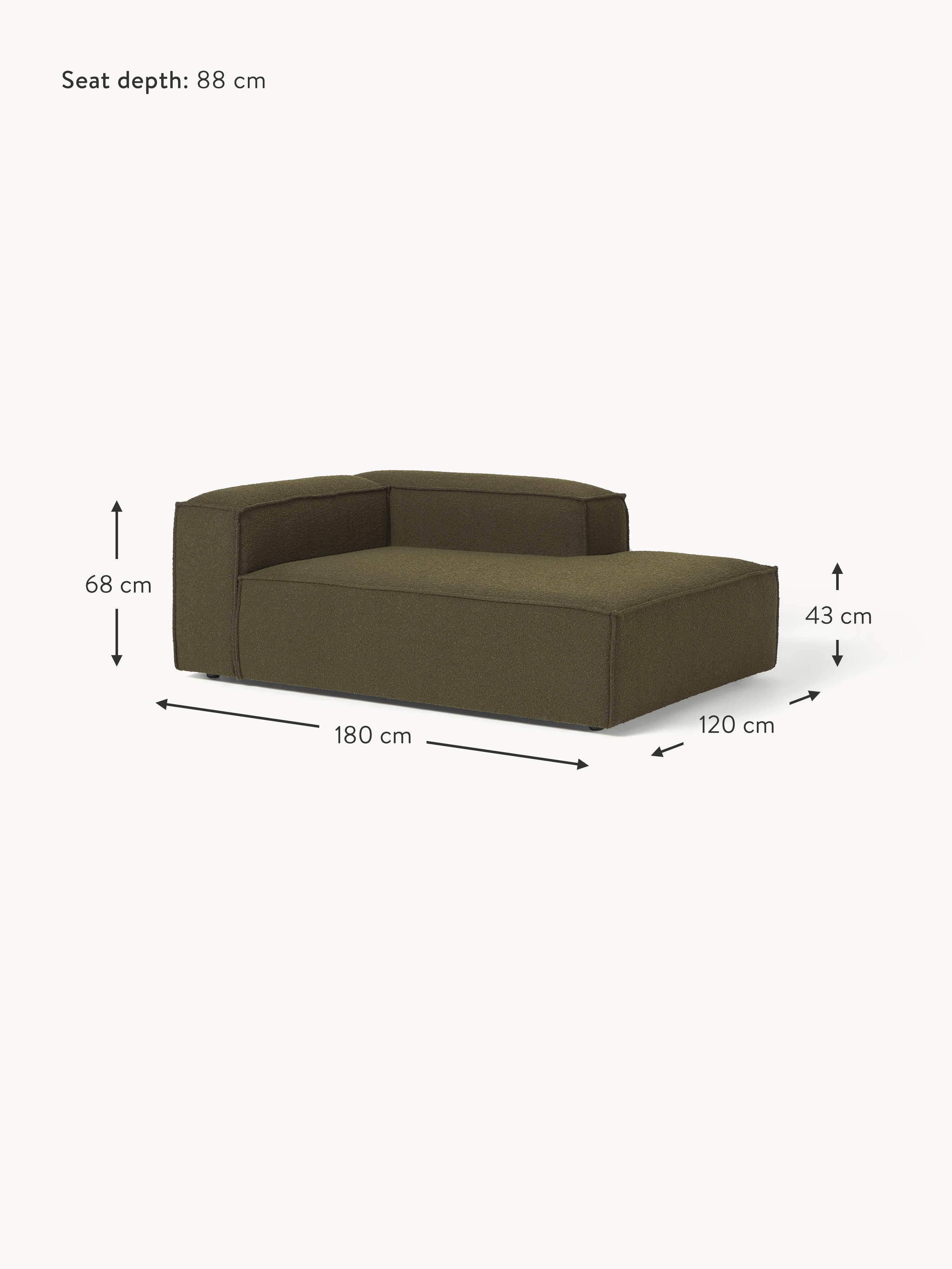 Lennon Bouclé Corner Chaise Module