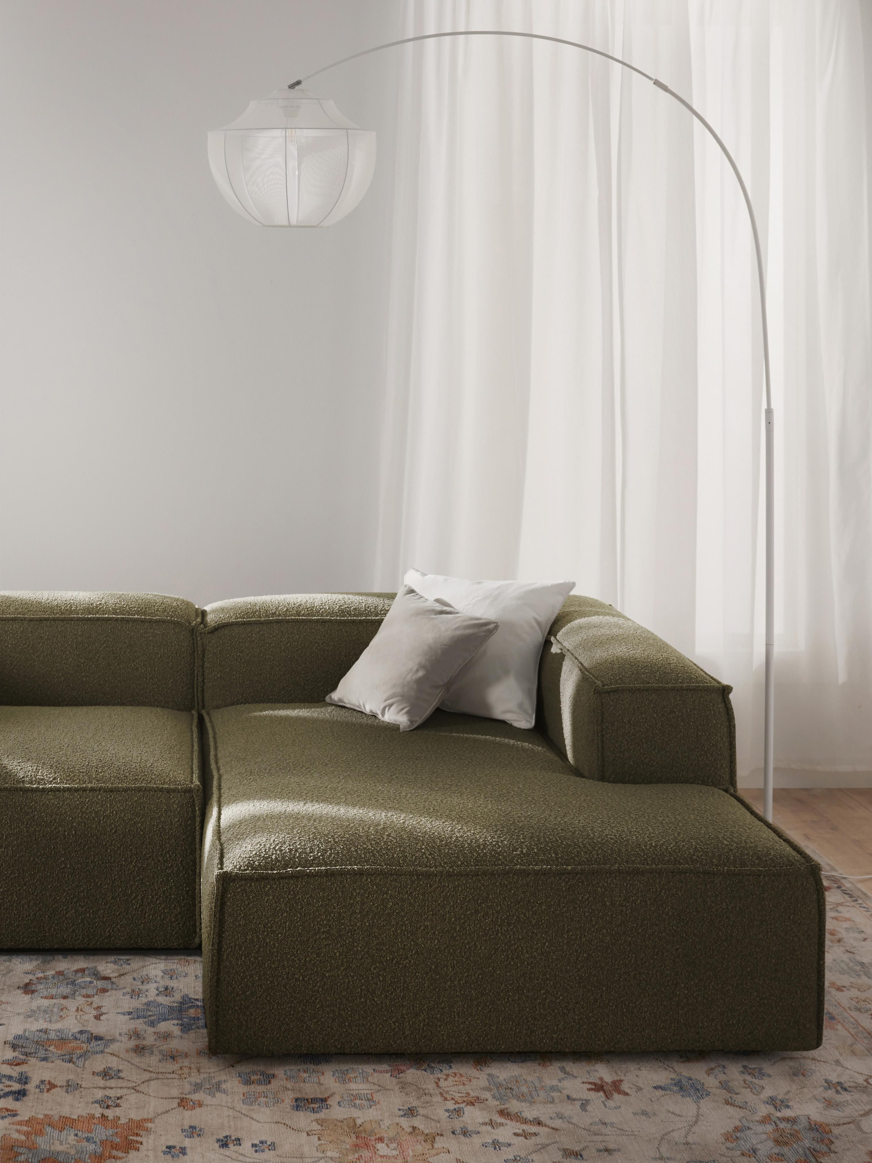 Lennon Bouclé Corner Chaise Module