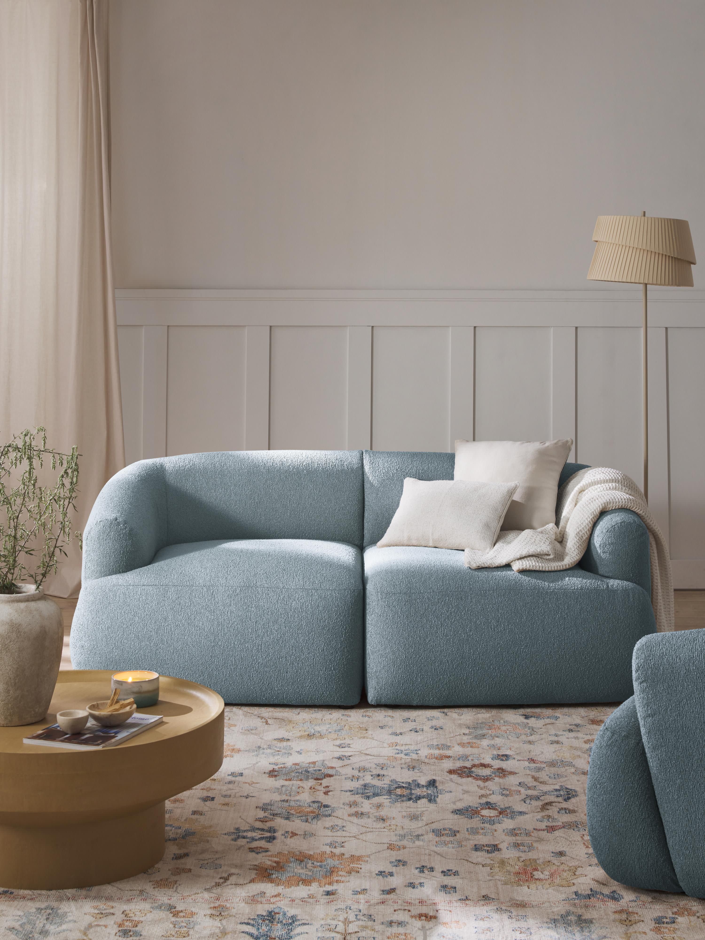 Sofia Bouclé Modular Sofa (2-seater)