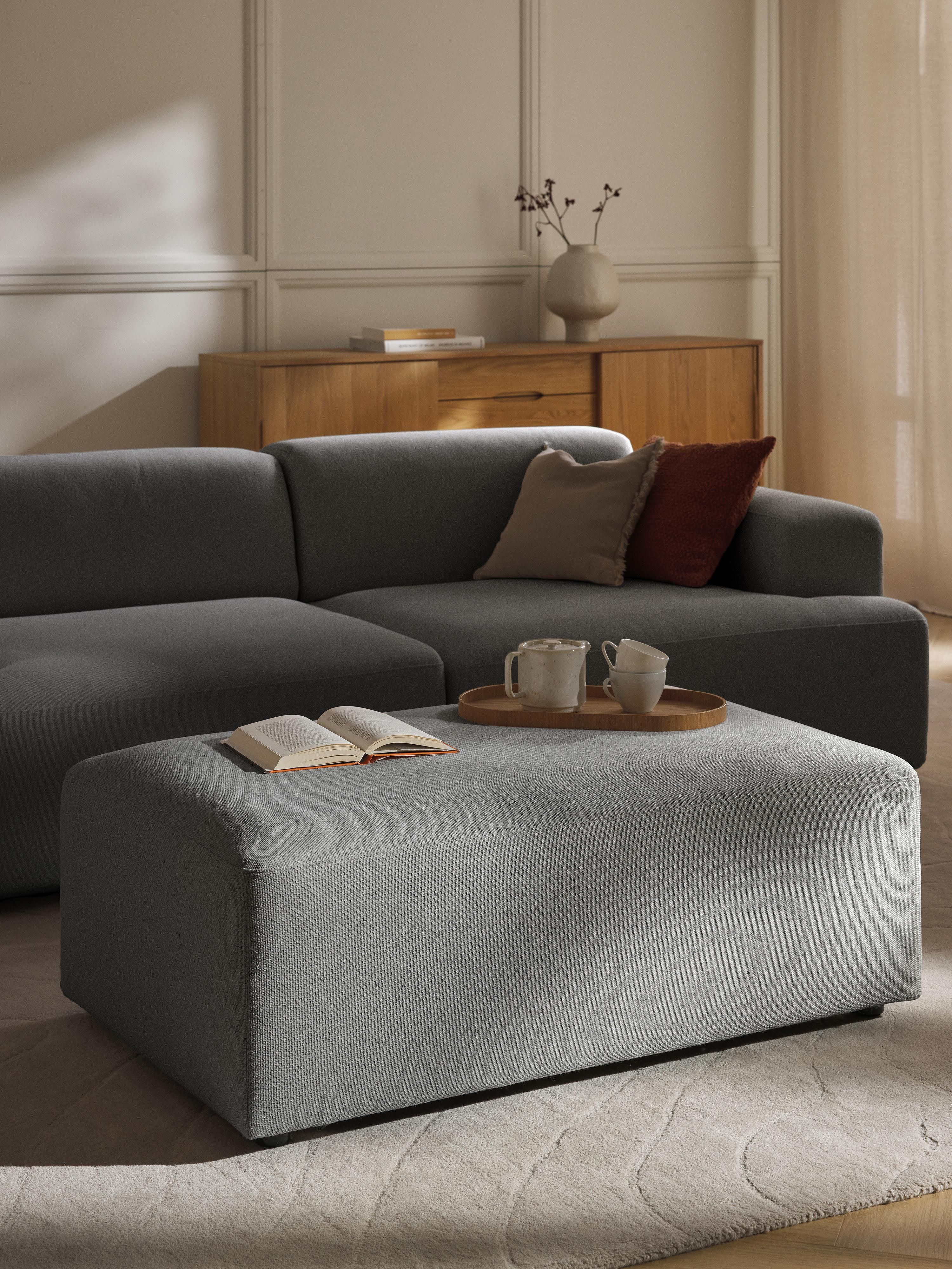 Melva XL Ottoman, W 116 x D 72 cm