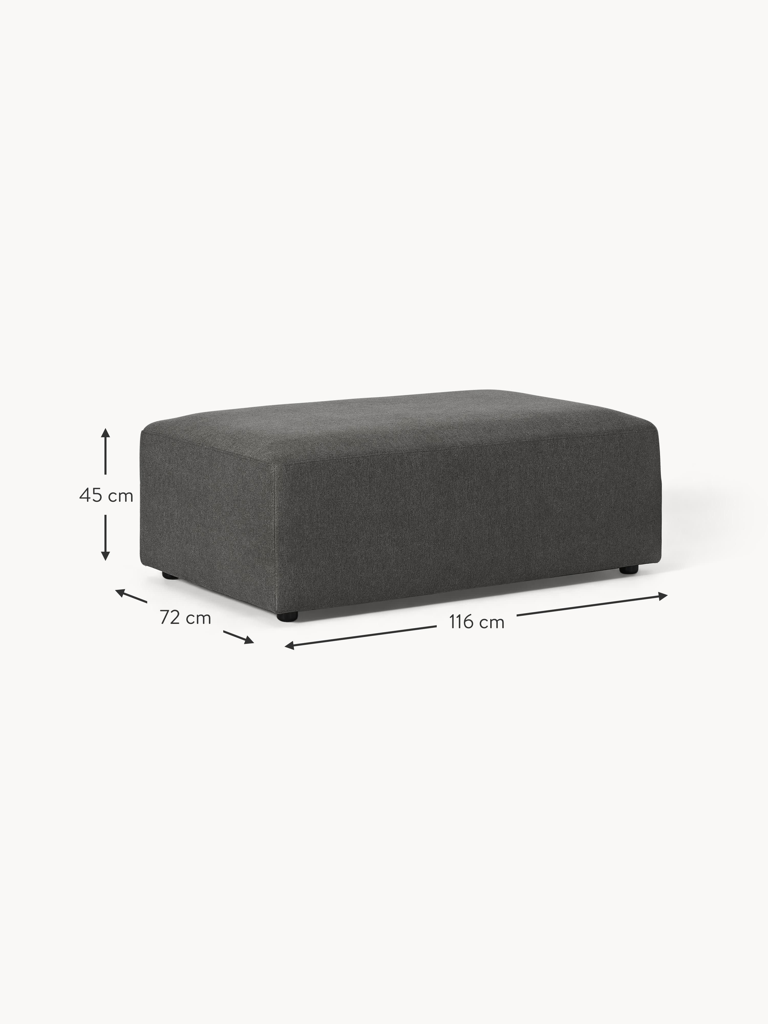 Melva XL Ottoman, W 116 x D 72 cm